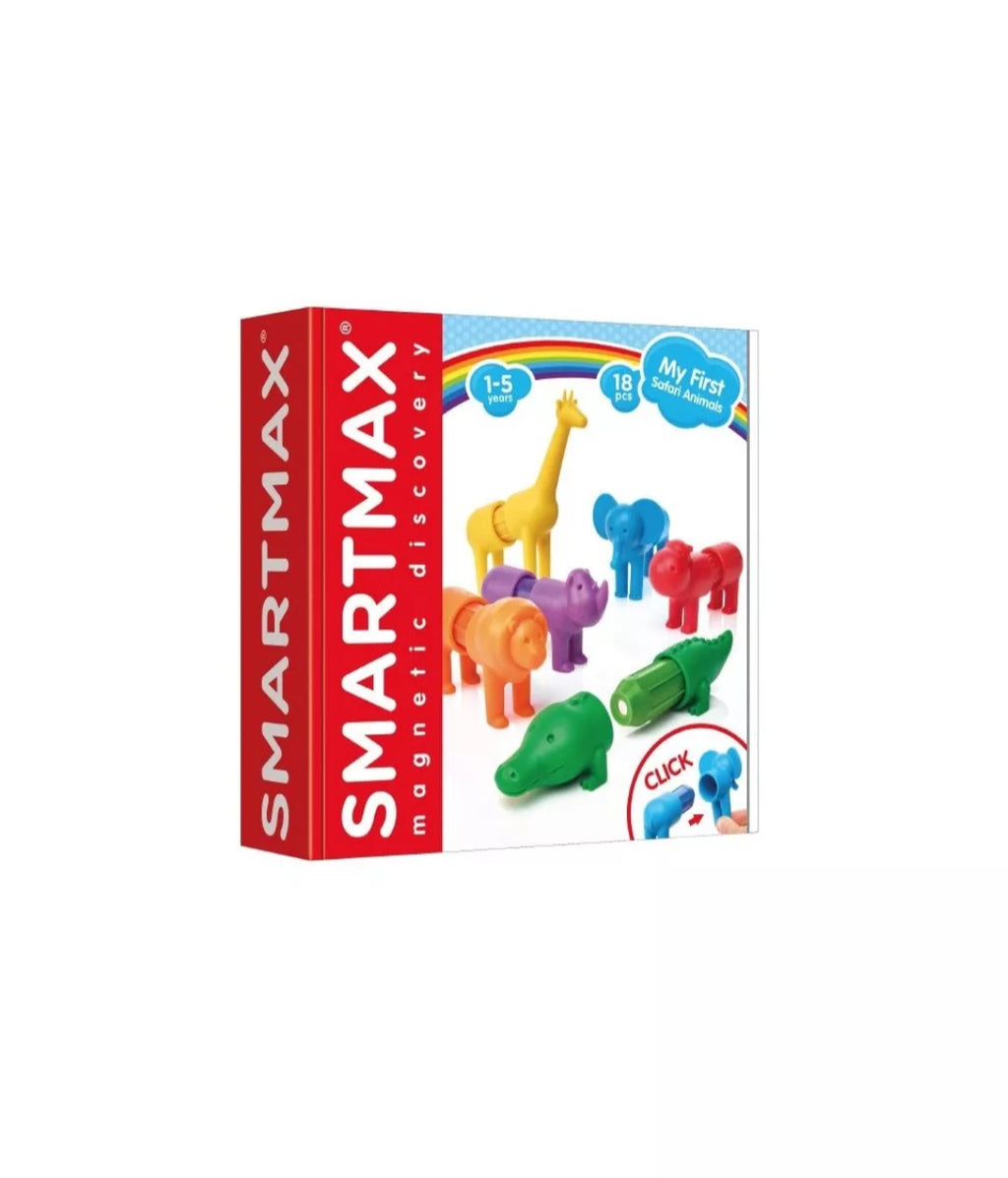 Jeu magnétique - Mes Premiers Animaux du Safari - Smartmax