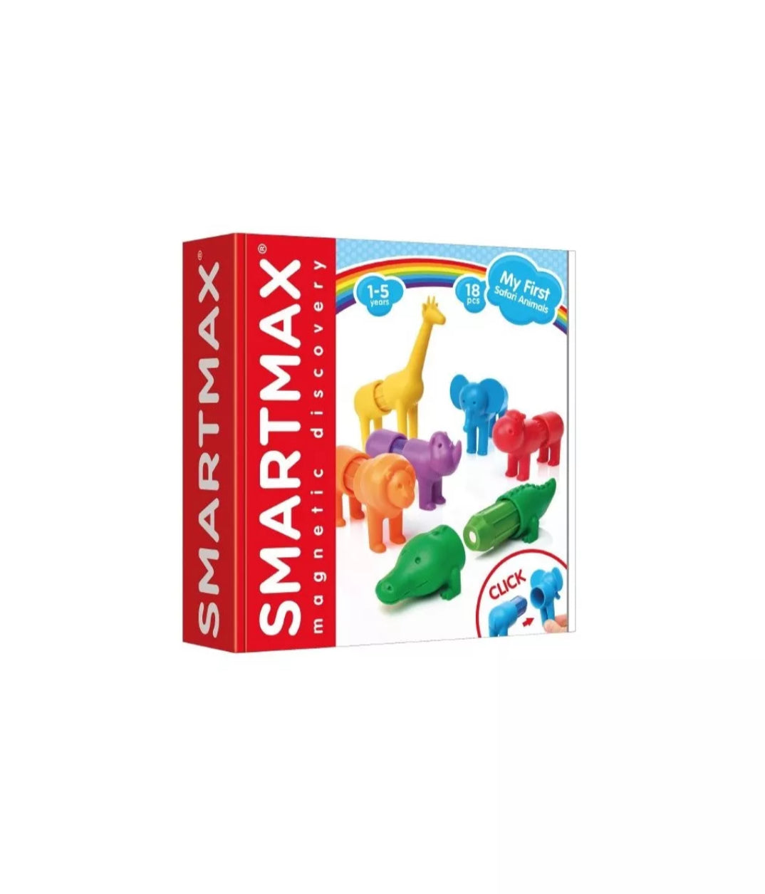 Jeu magnétique - Mes Premiers Animaux du Safari - Smartmax