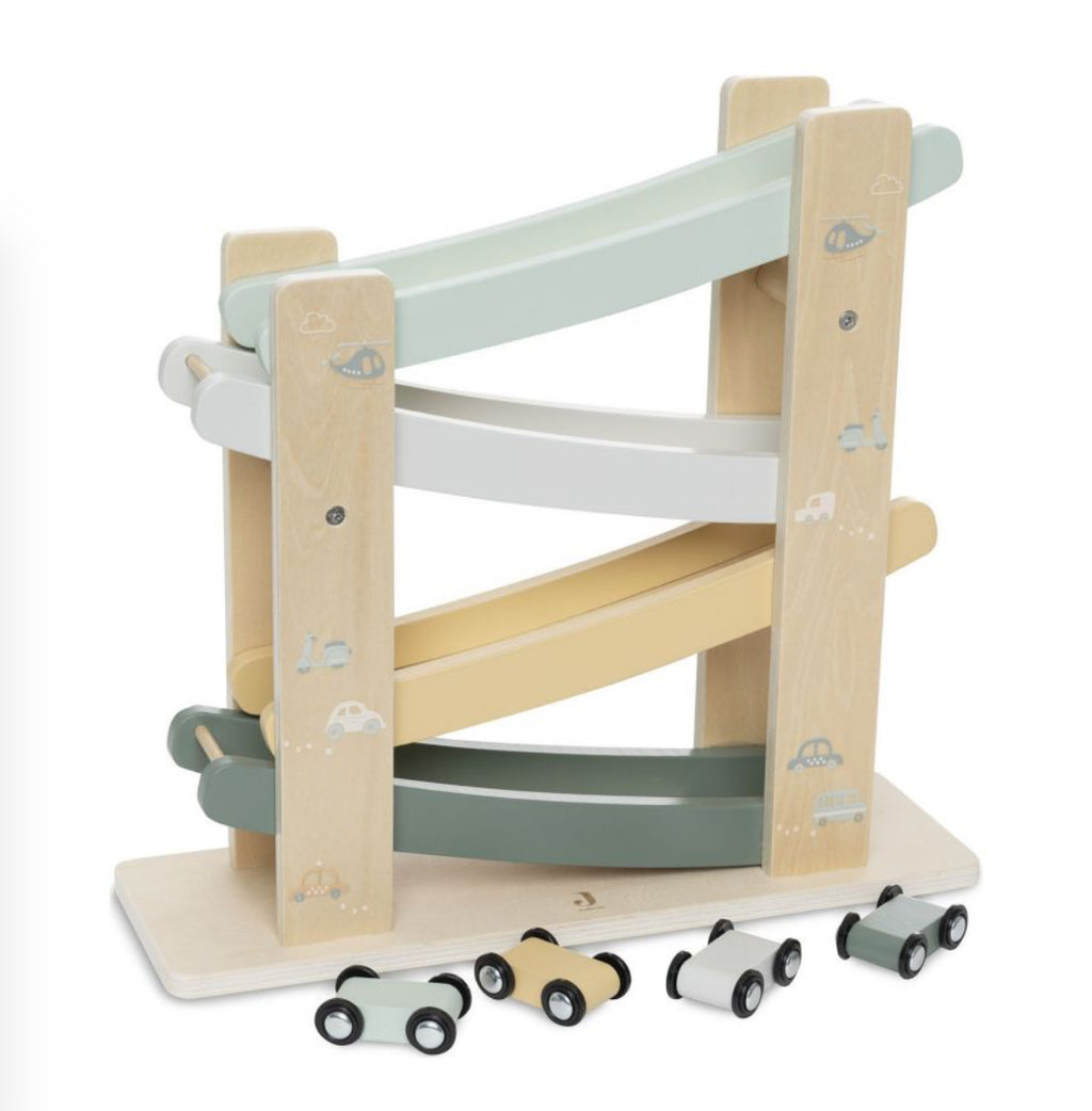 Rampe de voitures en bois - On The Go - Jollein