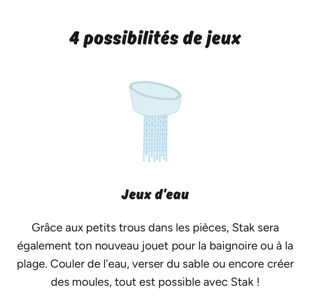 Jouet à empiler - Stak - OPPI