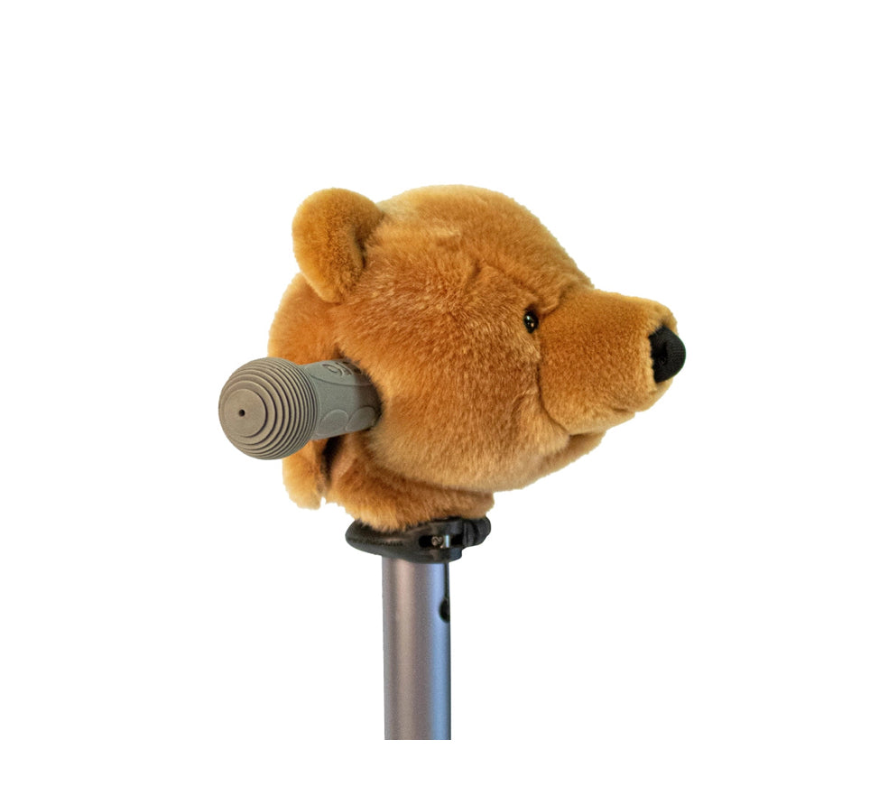 Tête de trottinette - Ours Brun - Wild & Soft