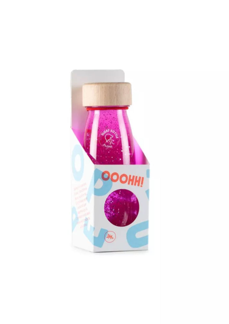 Bouteille sensorielle - Rose - Petit Boum