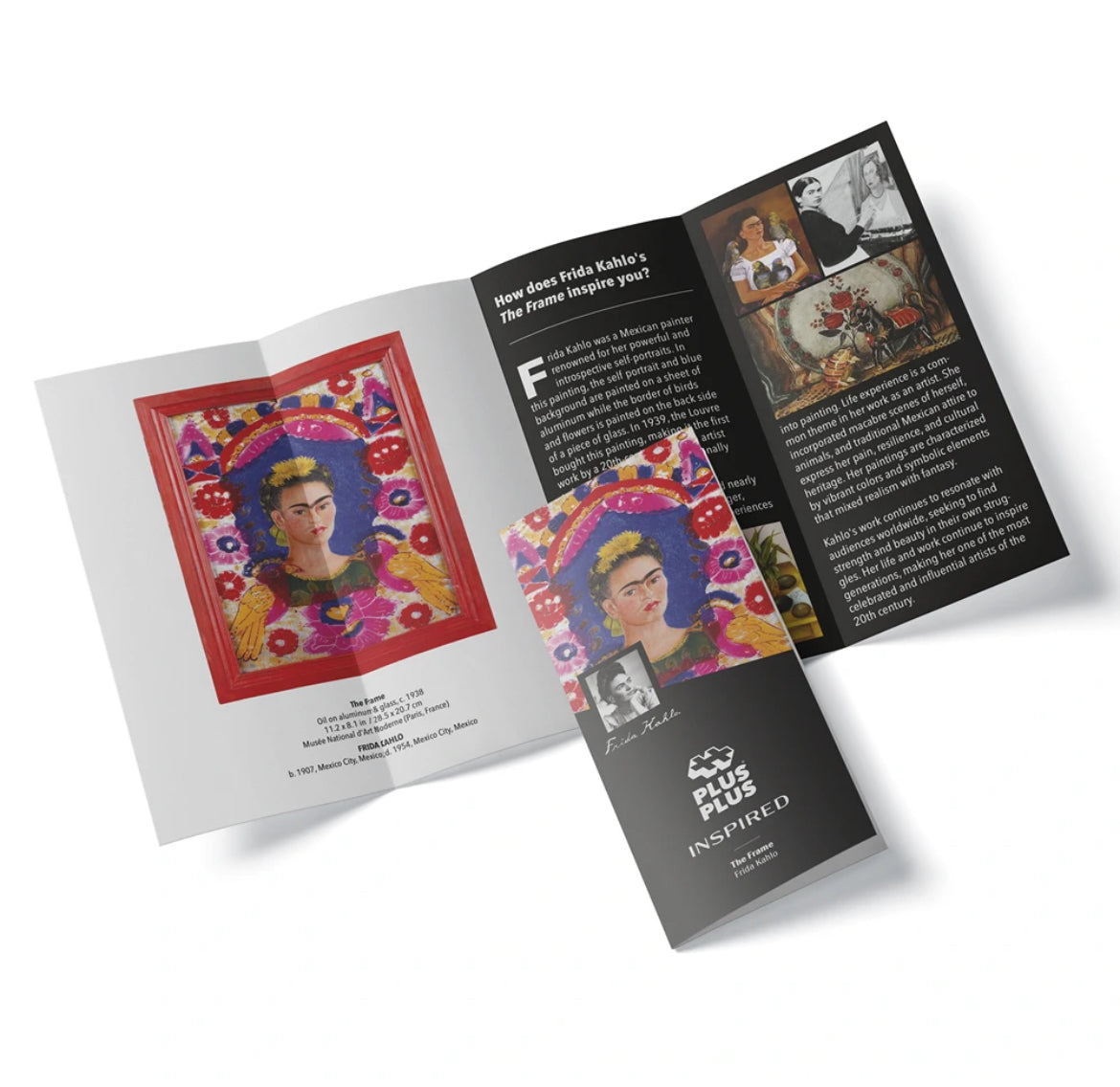 Jeu de construction tube 350 pièces Inspired - Frida Kahlo - Plus Plus