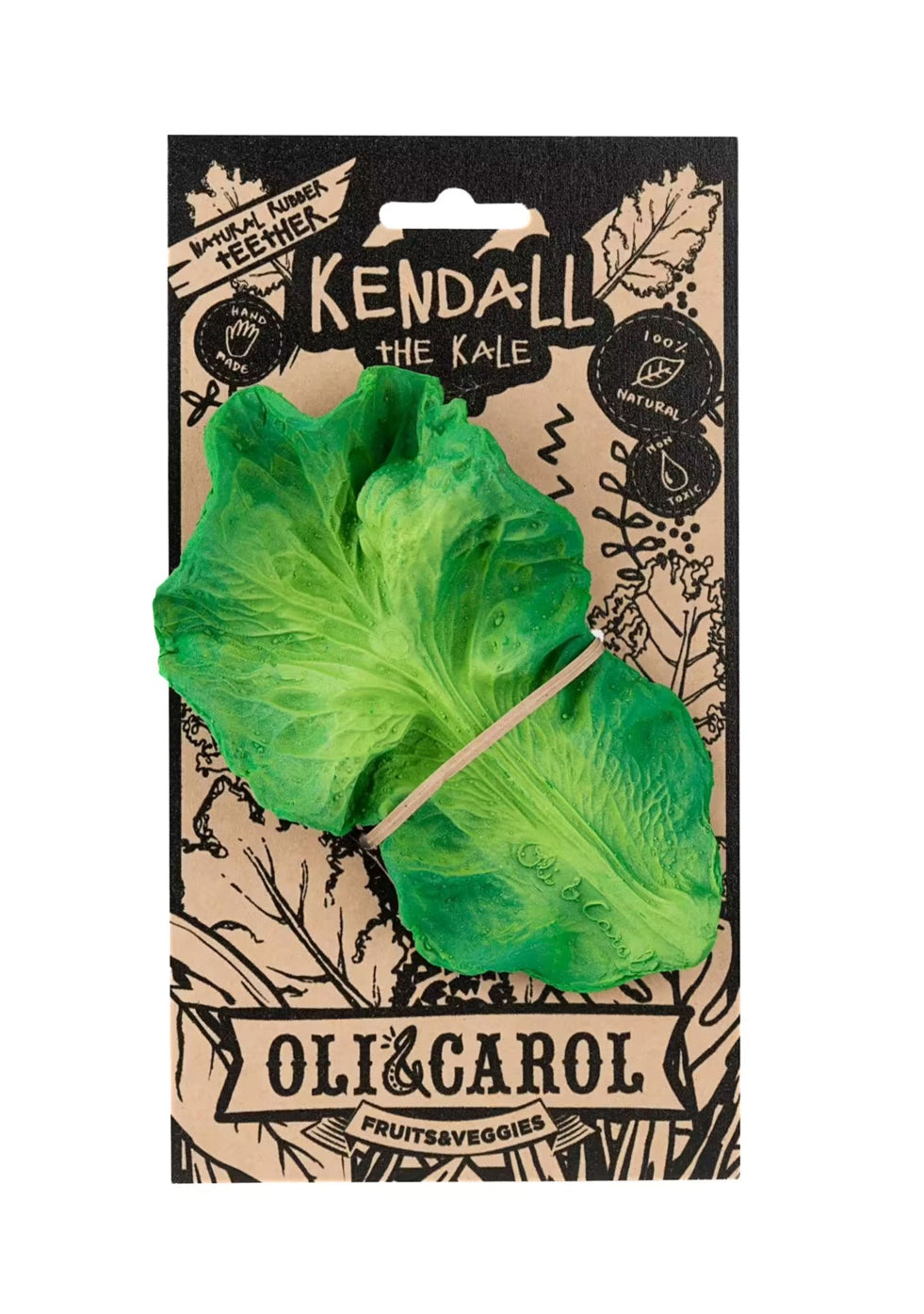 Anneau de dentition - Kendall le chou Kale - Oli & Carol