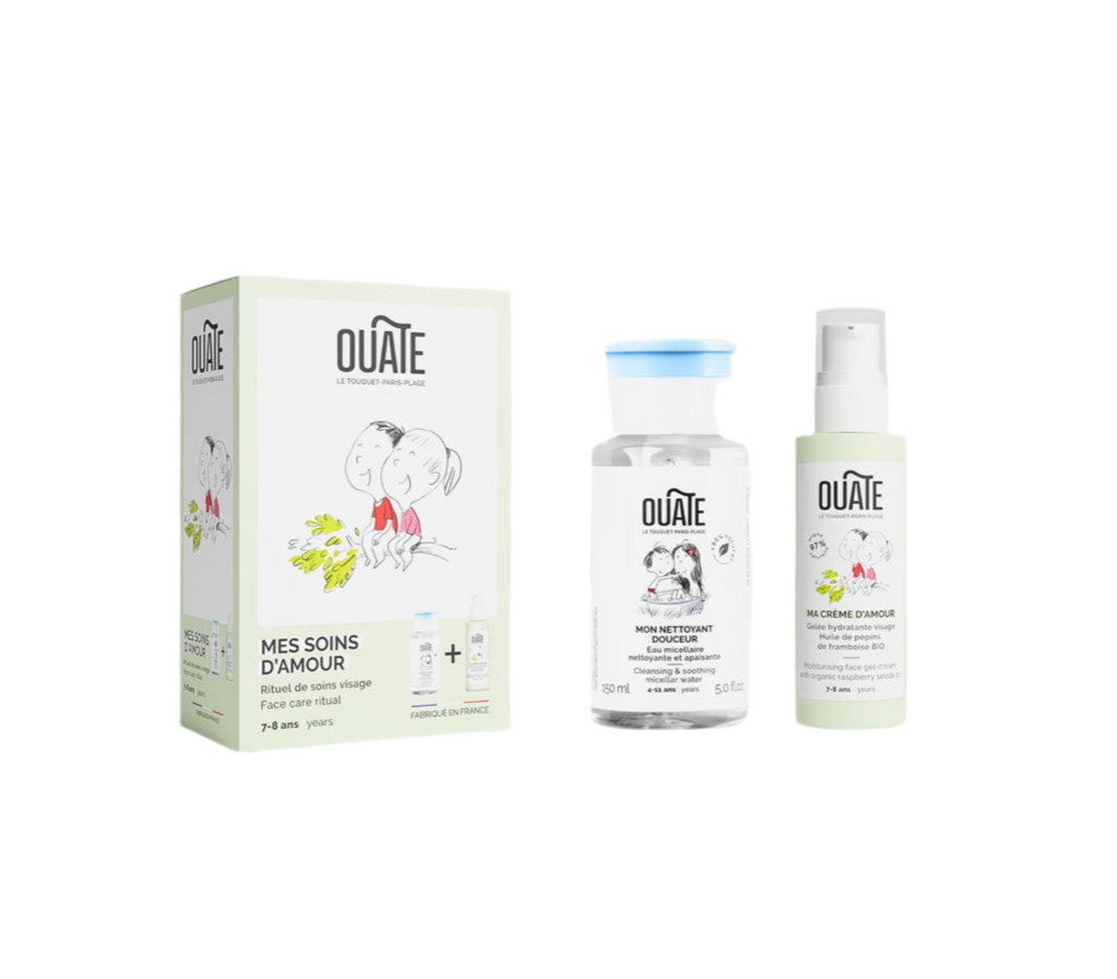 Coffret nettoyant & hydratant - Mes soins d'Amour - Ouate
