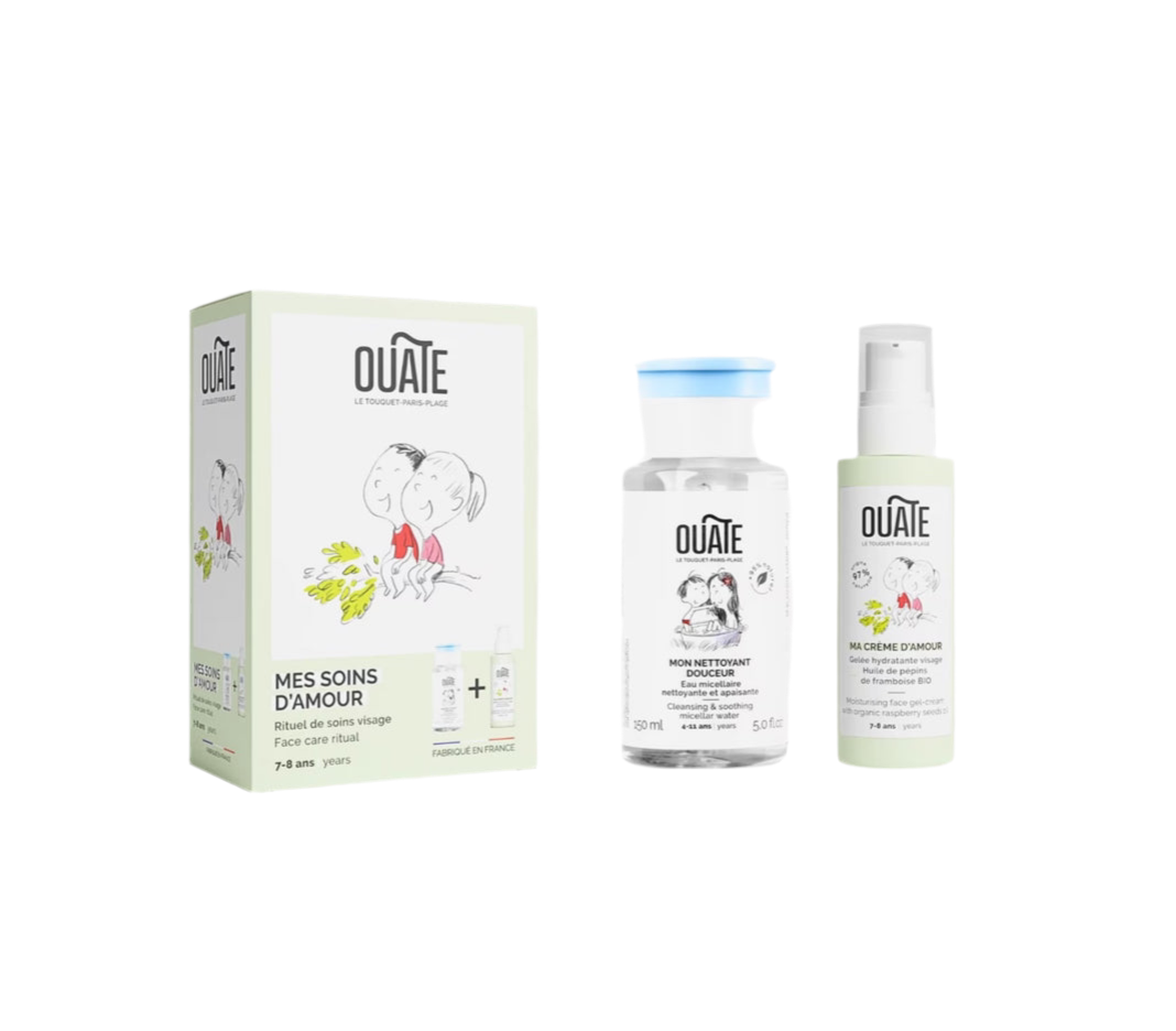 Coffret nettoyant & hydratant - Mes soins d'Amour - Ouate