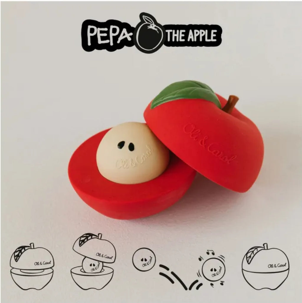 Jouet à empiler 3 en 1 - Pepa la Pomme - Oli & Carol
