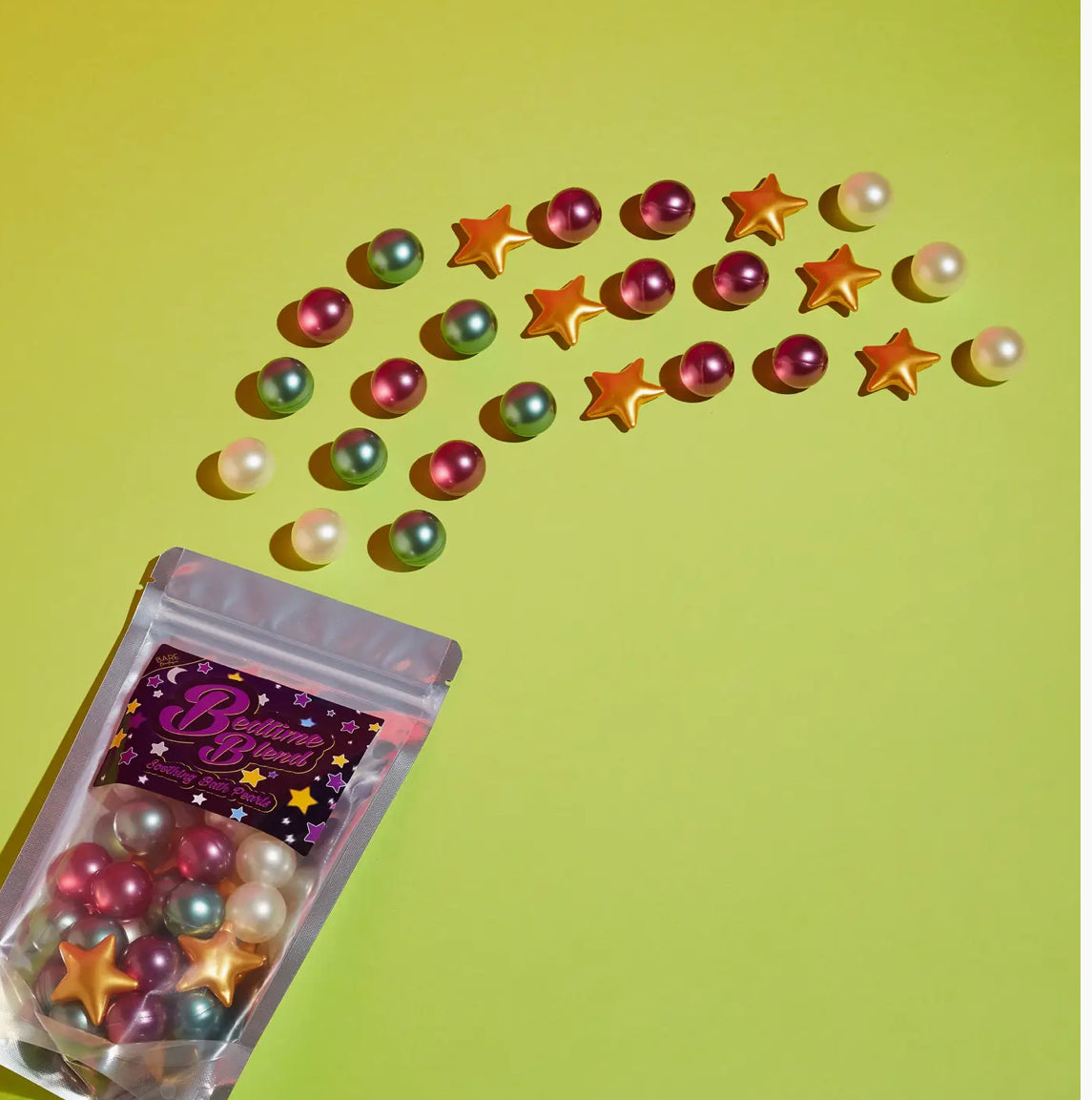 Mix de 30 perles de bain - Etoiles - Bare boutique