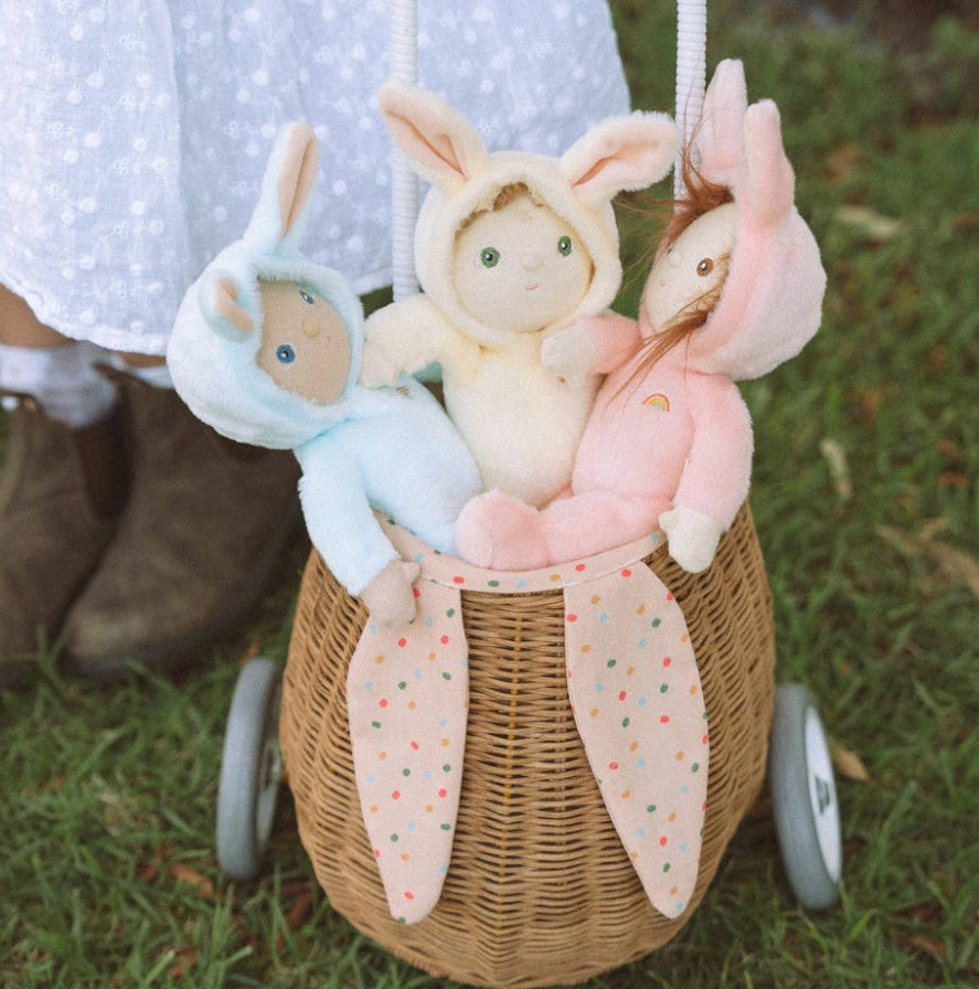 Peluche Dinky Dinkums - Bunny Butter Cream-  Olli Ella