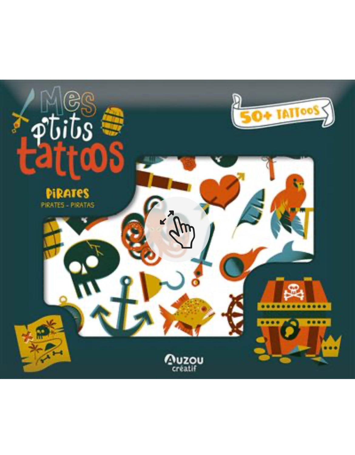 Mes P'tits tattoos - Pirates - Auzou