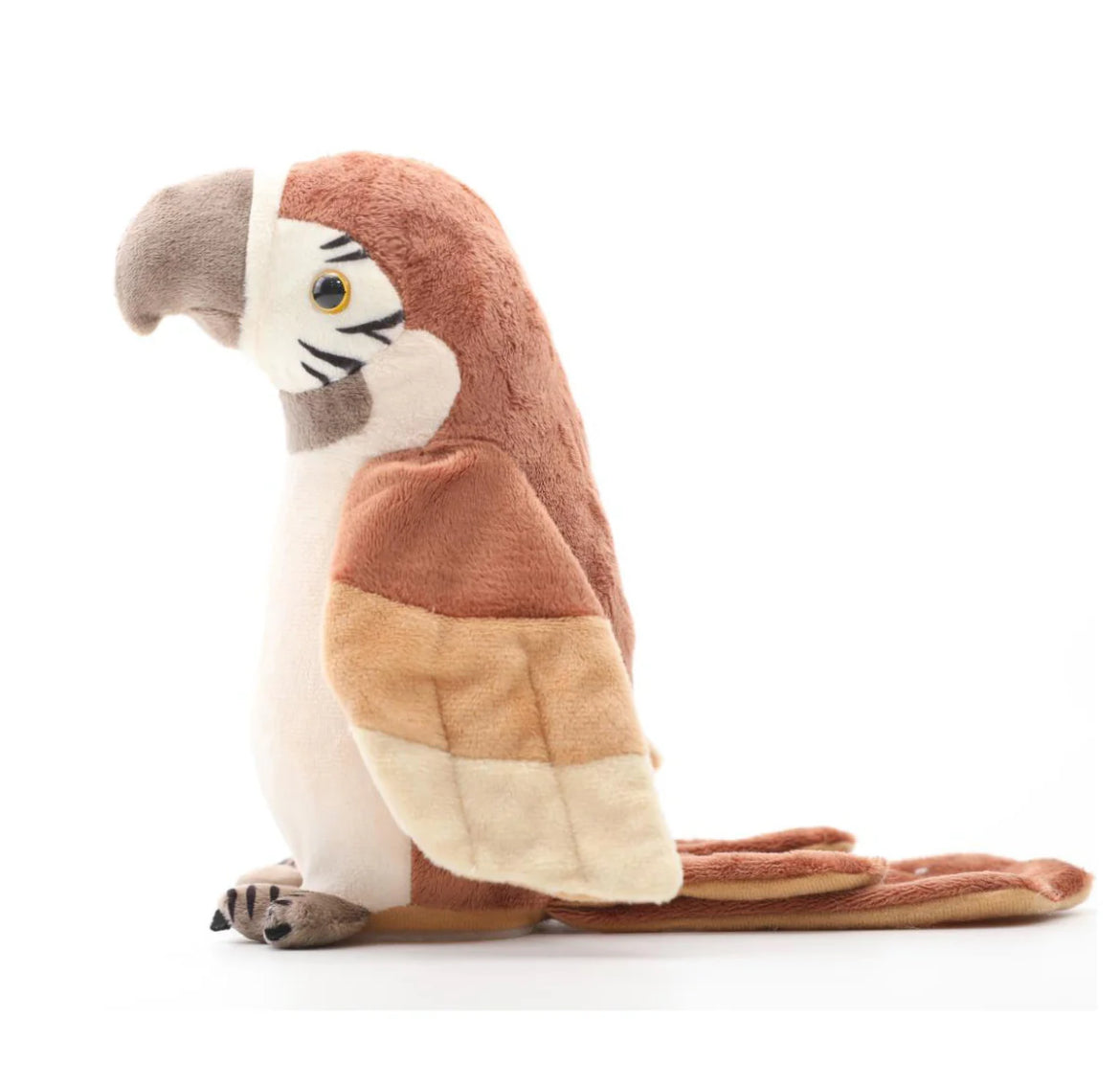 Peluche perroquet parlant - Pierre -  Mrs Ertha