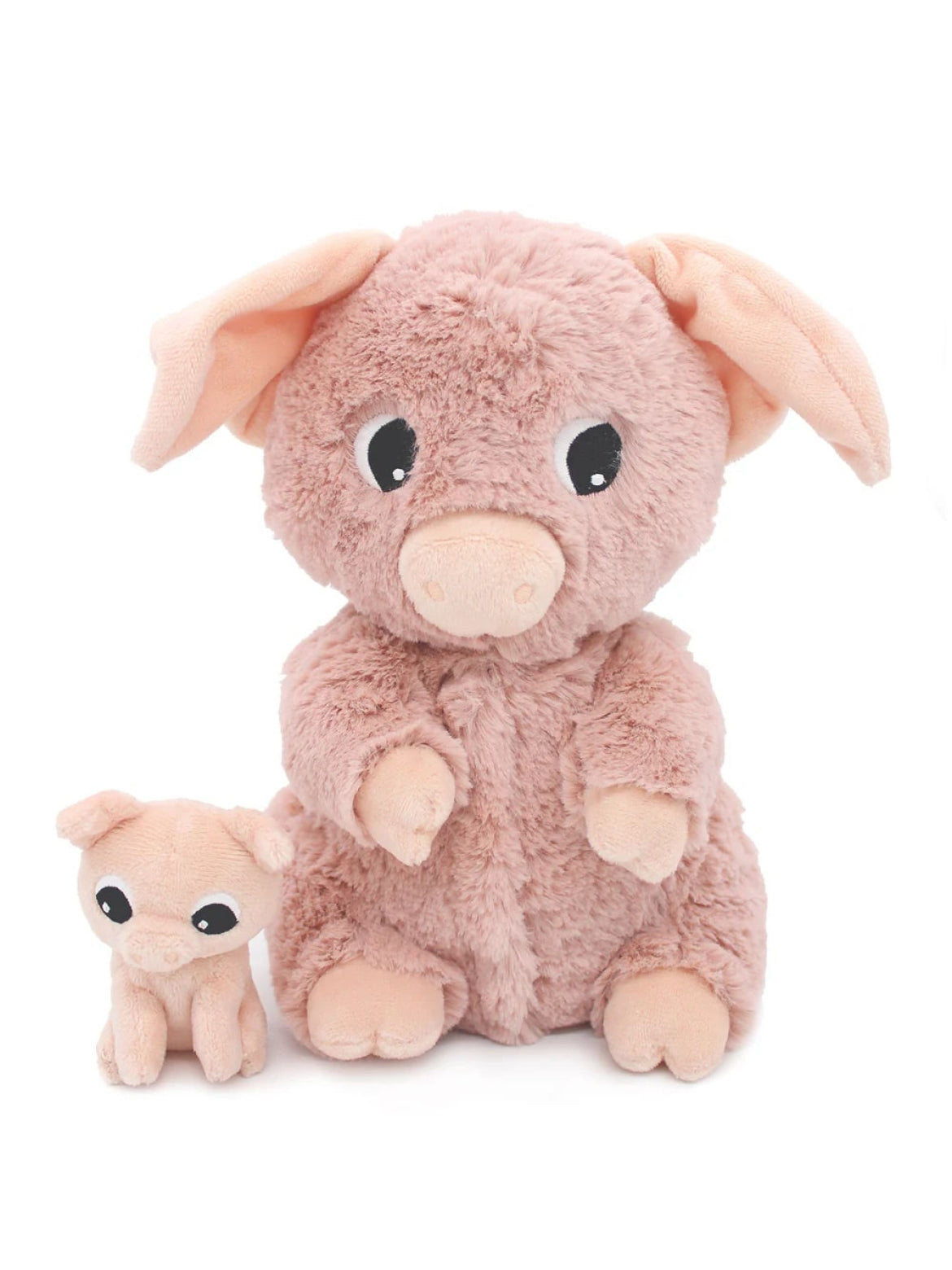 Peluche cochon maman et son bébé - Les Ptipotos  -  Déglingos
