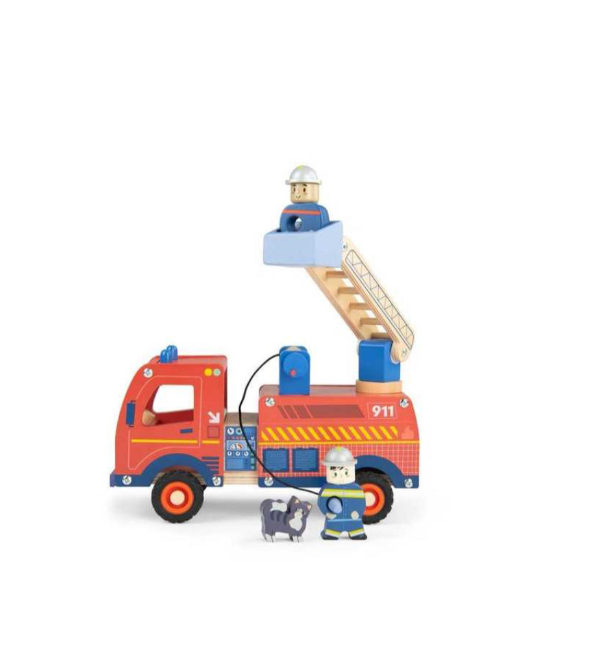 Camion de Pompier  - Avenue du Moulin - Moulin Roty