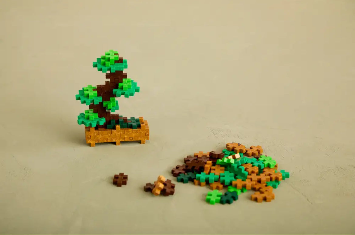 Jeu de construction Pop Plantes - Bonsaï Vert - Plus Plus