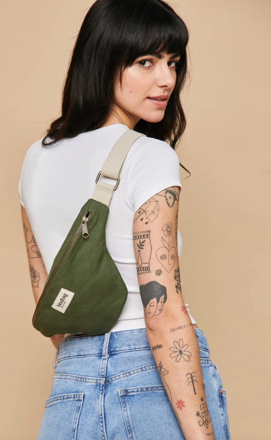 Sac banane Olivia - Olive -  Hindbag