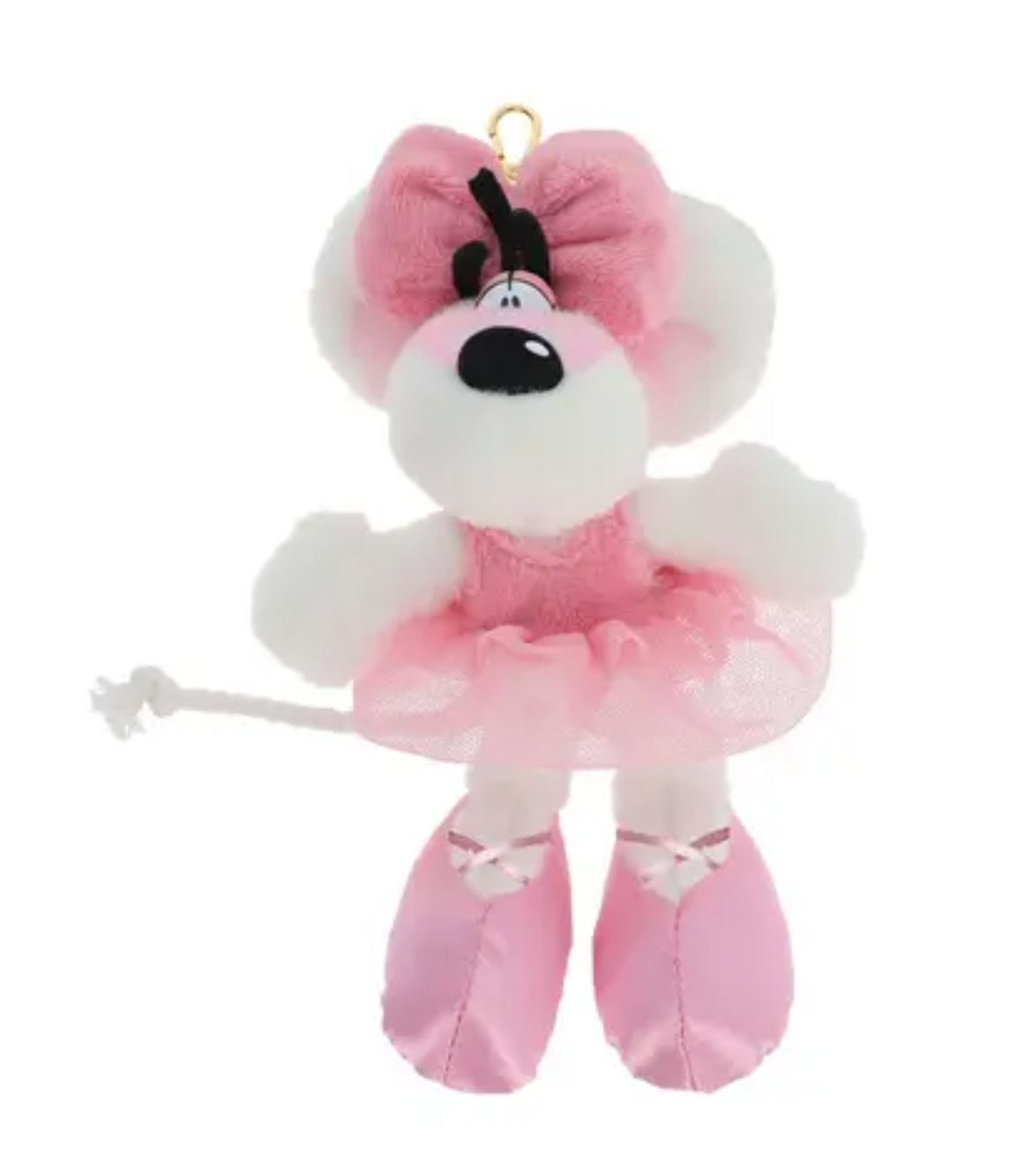 Porte-clés peluche - Diddlina en robe ballerine - Diddl