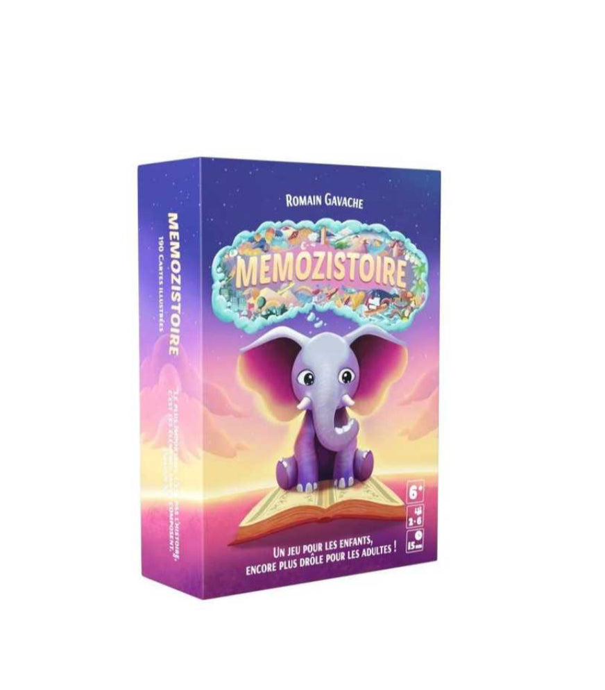 Jeu de société - Memozistoire - Gigamic