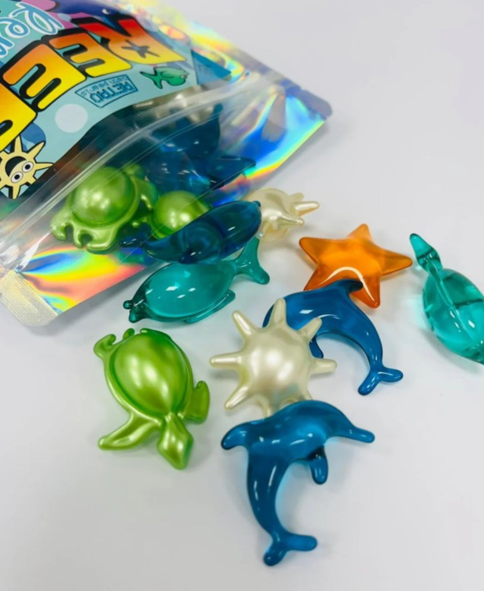 Mix de 30 perles de bain - Récif - Bare boutique