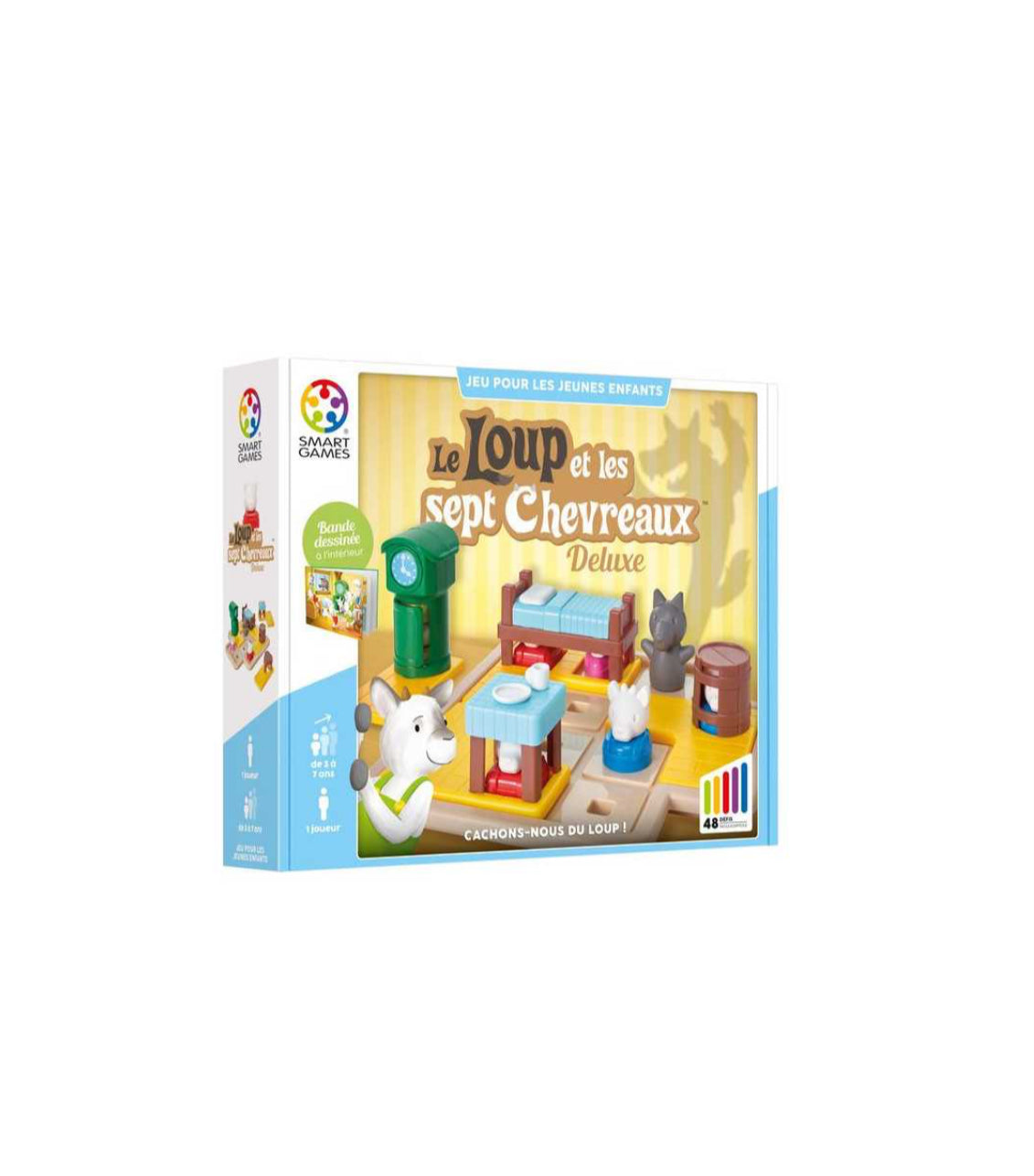 Jeu de société - Le Loup et les 7 chevreaux - Smart Games
