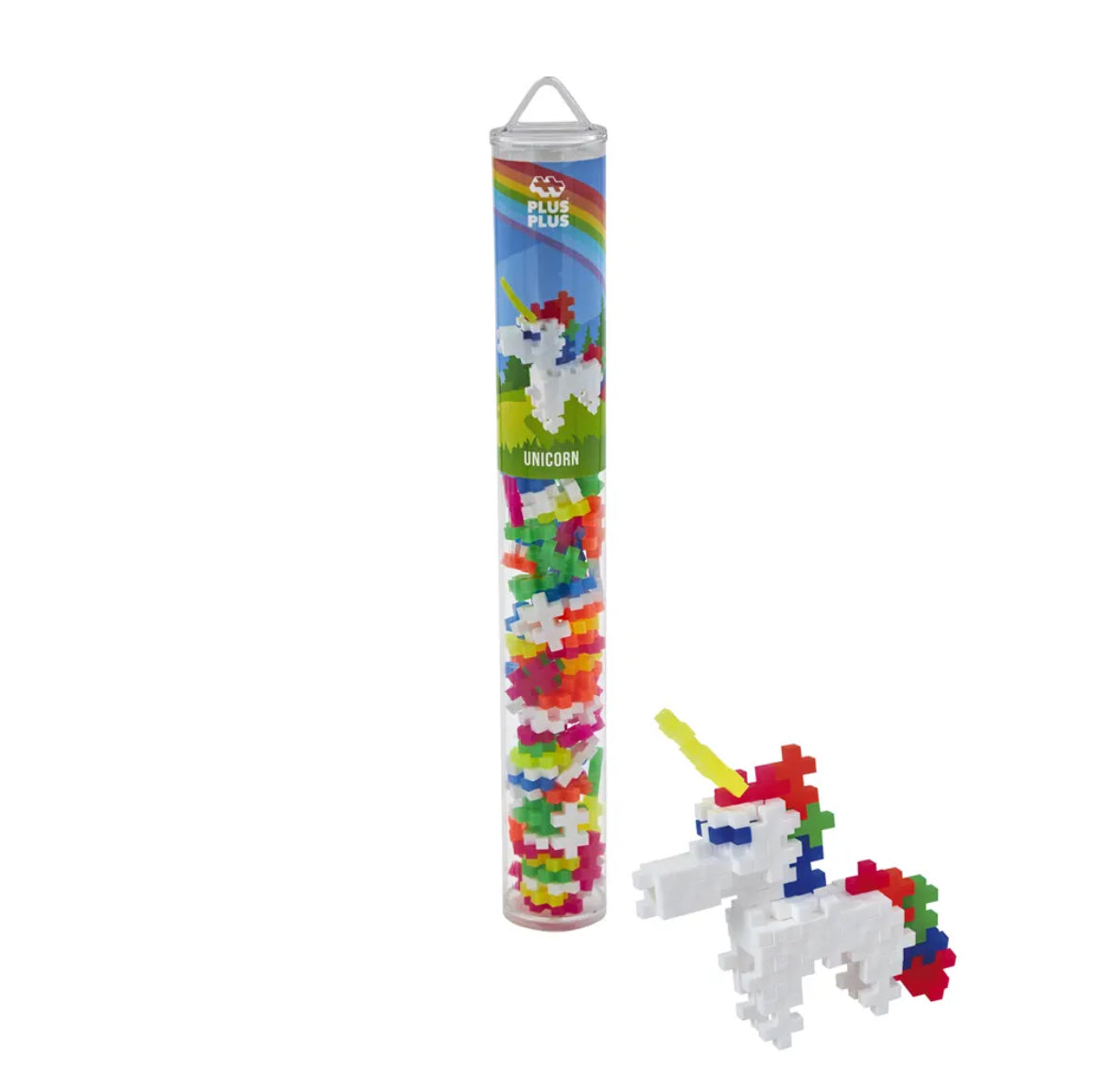 Jeu de construction tube 100 pièces - Licorne - Plus Plus