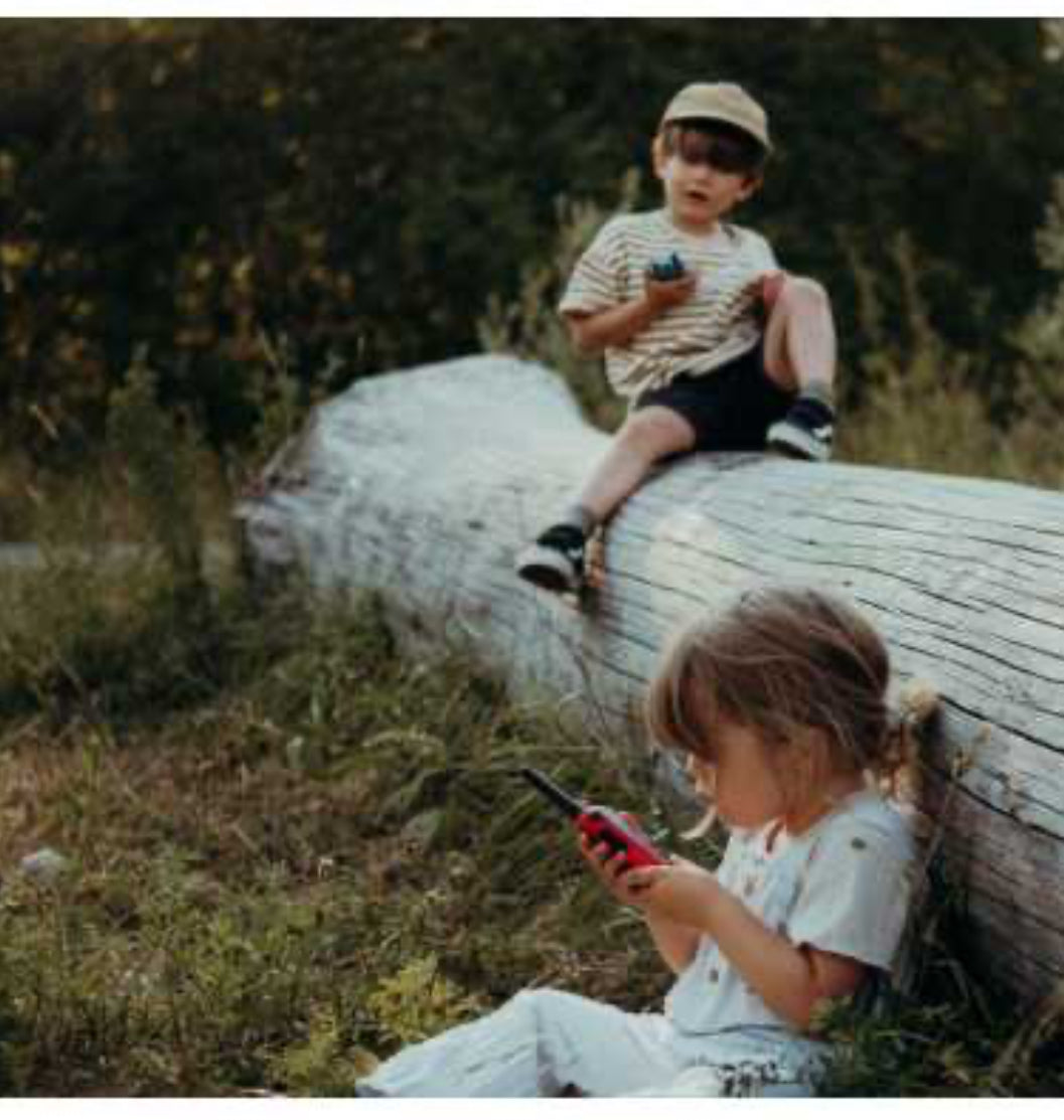 Talkie-walkie Kidytalk - Rouge & Bleu - Kidywolf