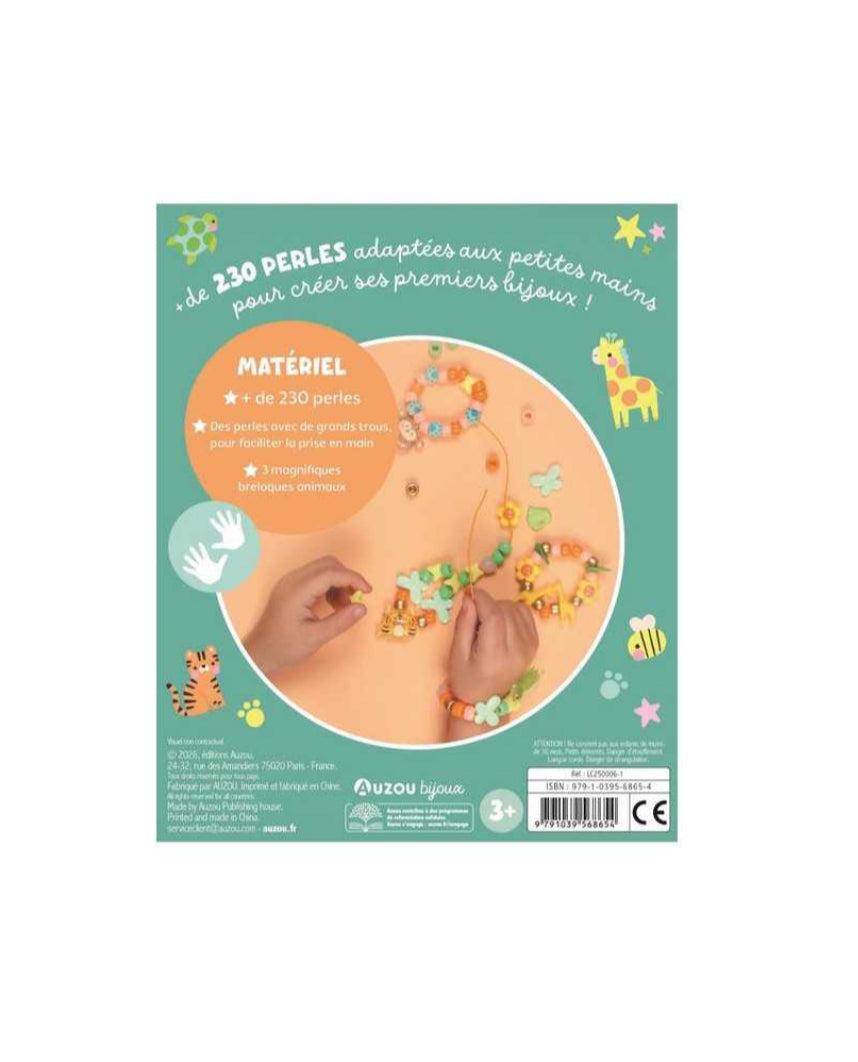 Mes Premiers bijoux - Animaux - Auzou