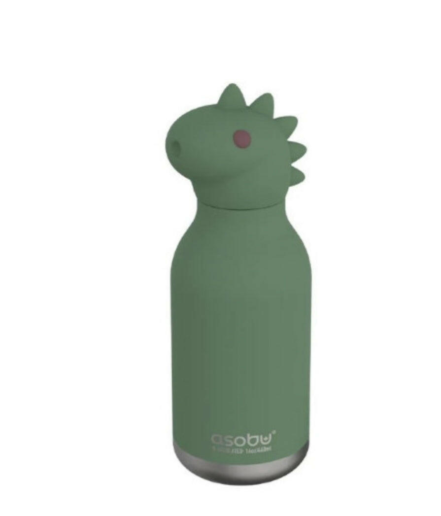 Gourde isotherme 460Ml - Dinosaure - Asobu
