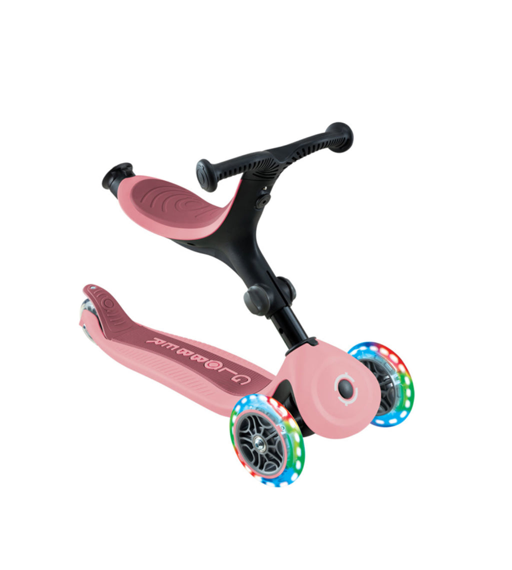 Trottinette évolutive - GO.UP Active light Rose Pastel - Globber