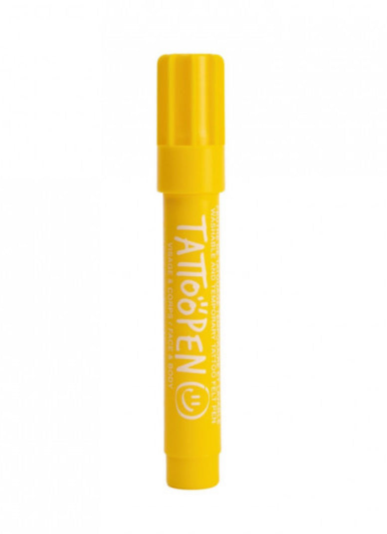 Tattoopen - Jaune - Nailmatic