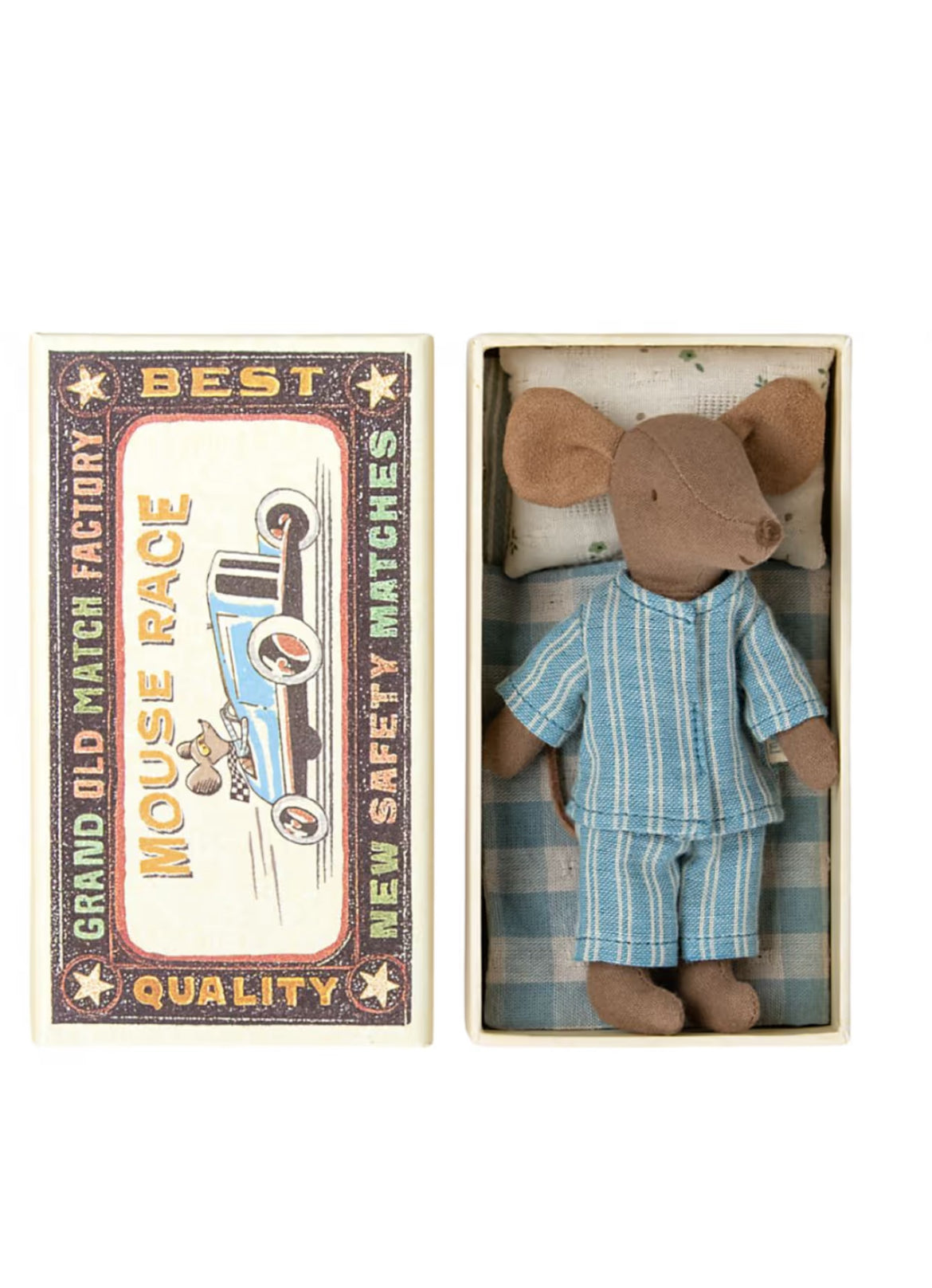 Souris grand frère dans sa boîte d'allumettes - Maileg