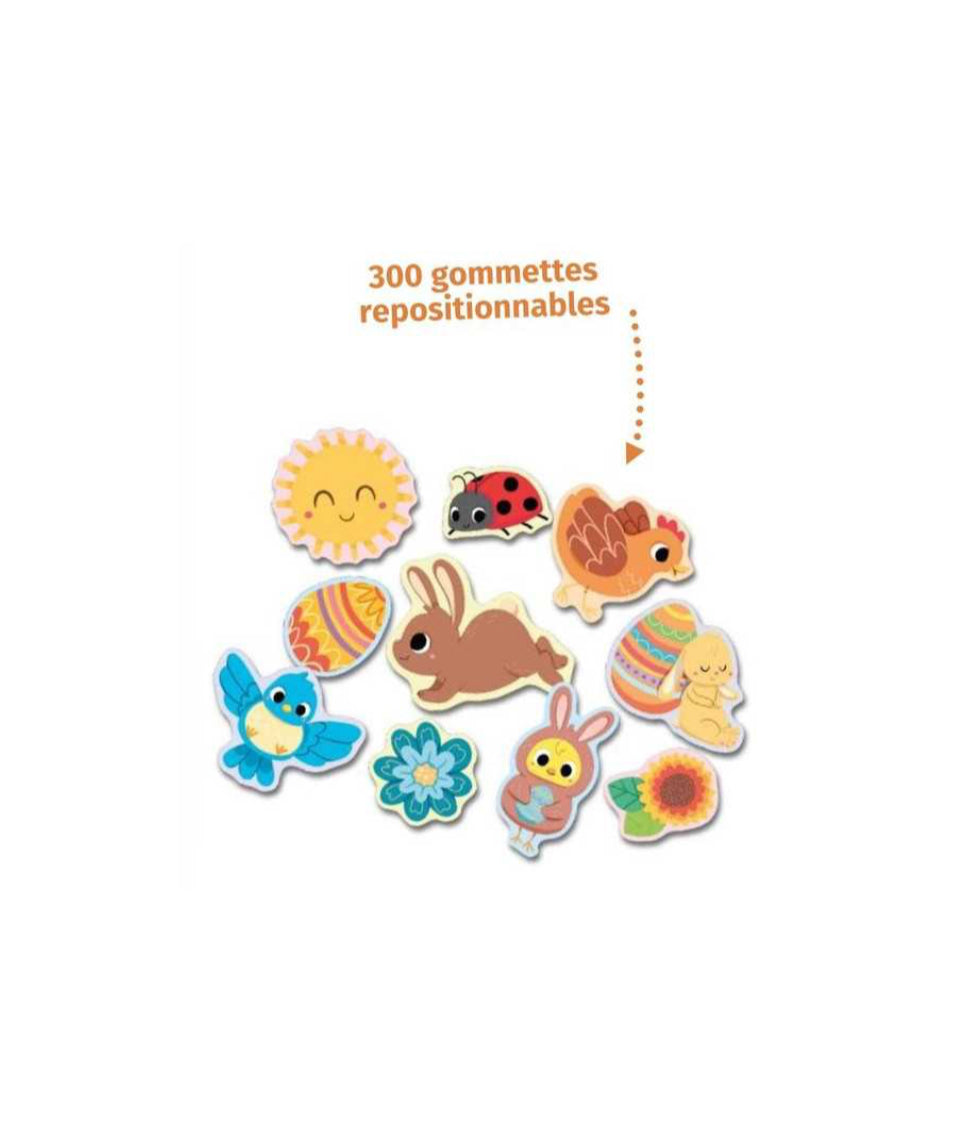 Boite de 300 gommettes - Pâques - Auzou