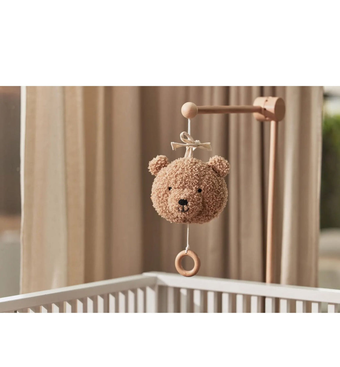 Peluche musicale ours - Jollein