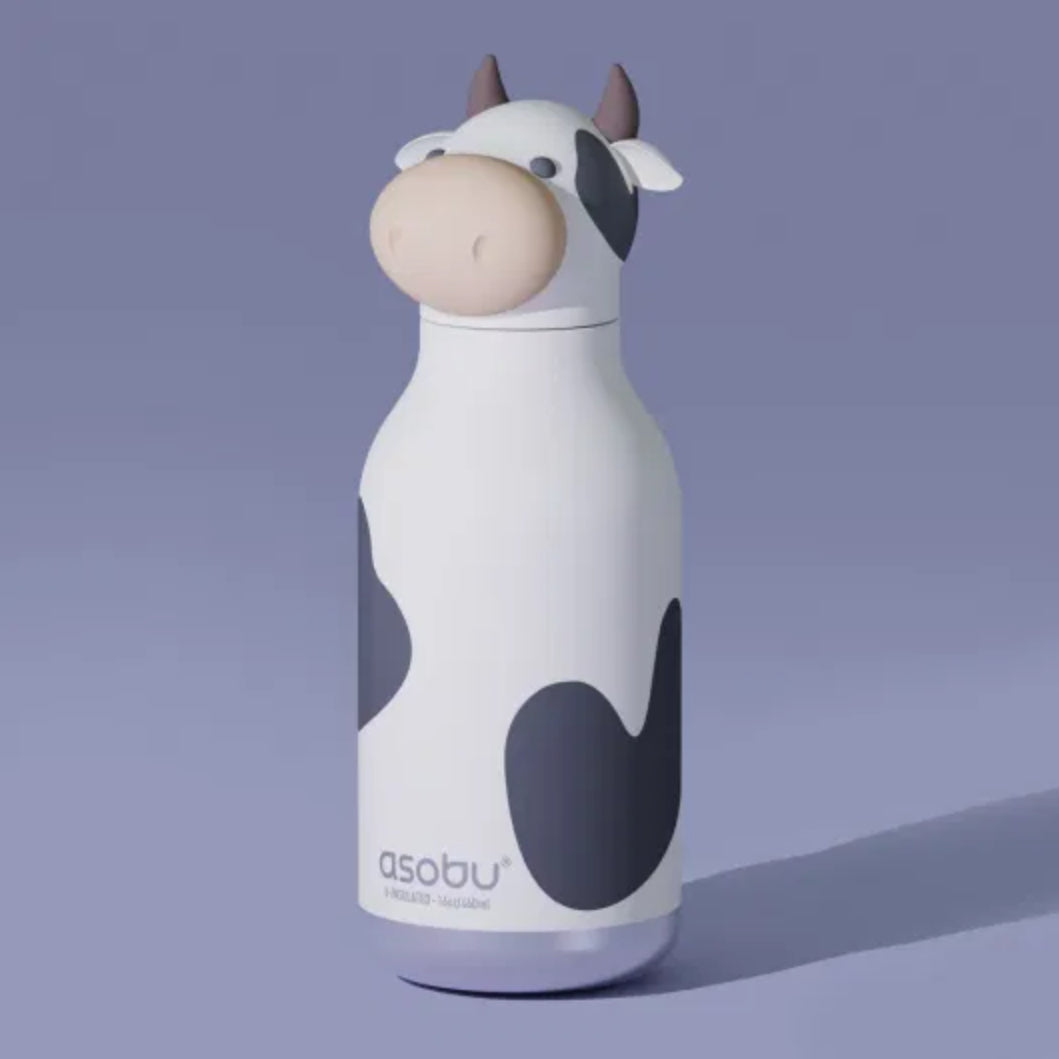 Gourde isotherme 460Ml - Vache - Asobu