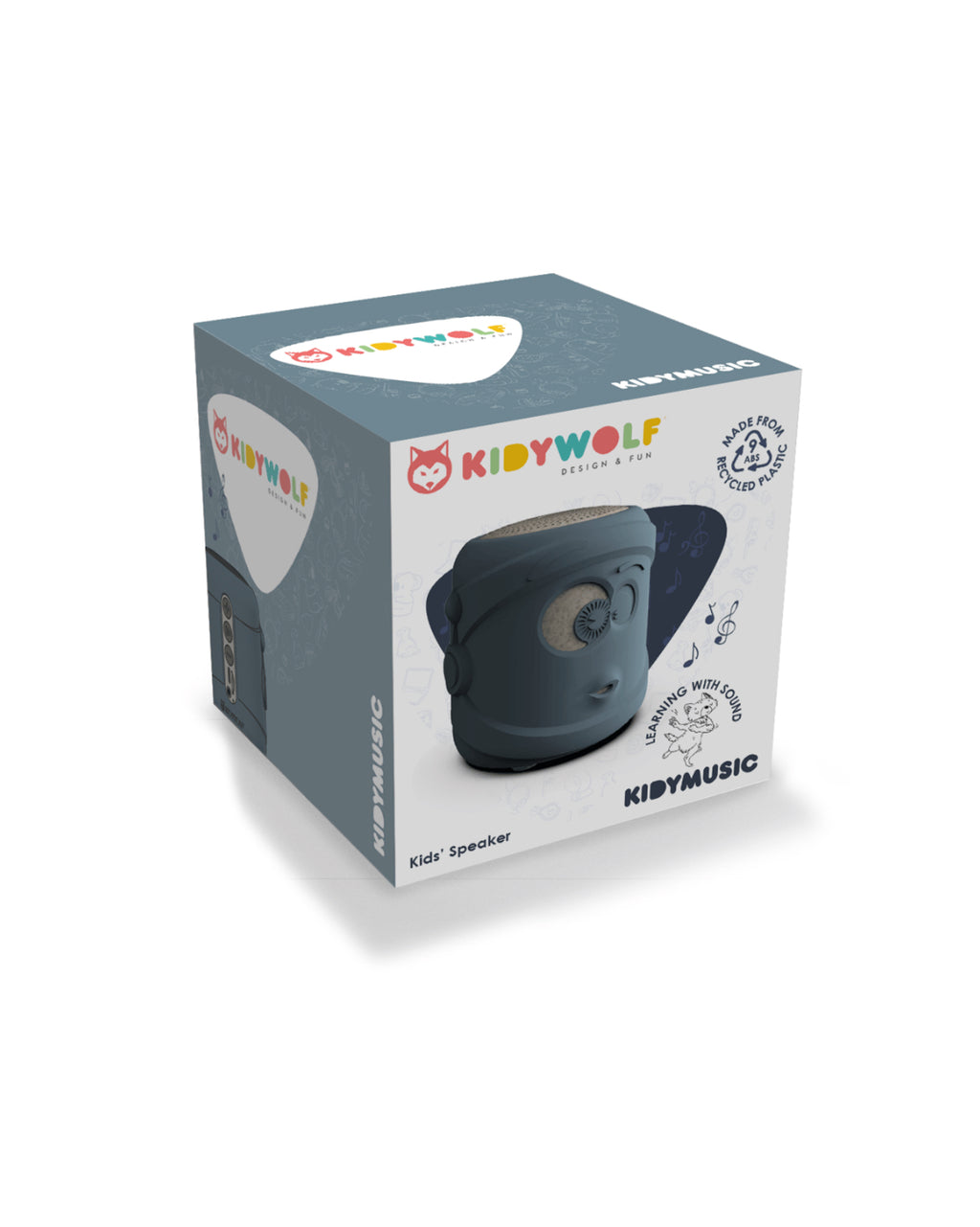 Enceinte bluetooth Kidymusic - Bleu - Kidywolf