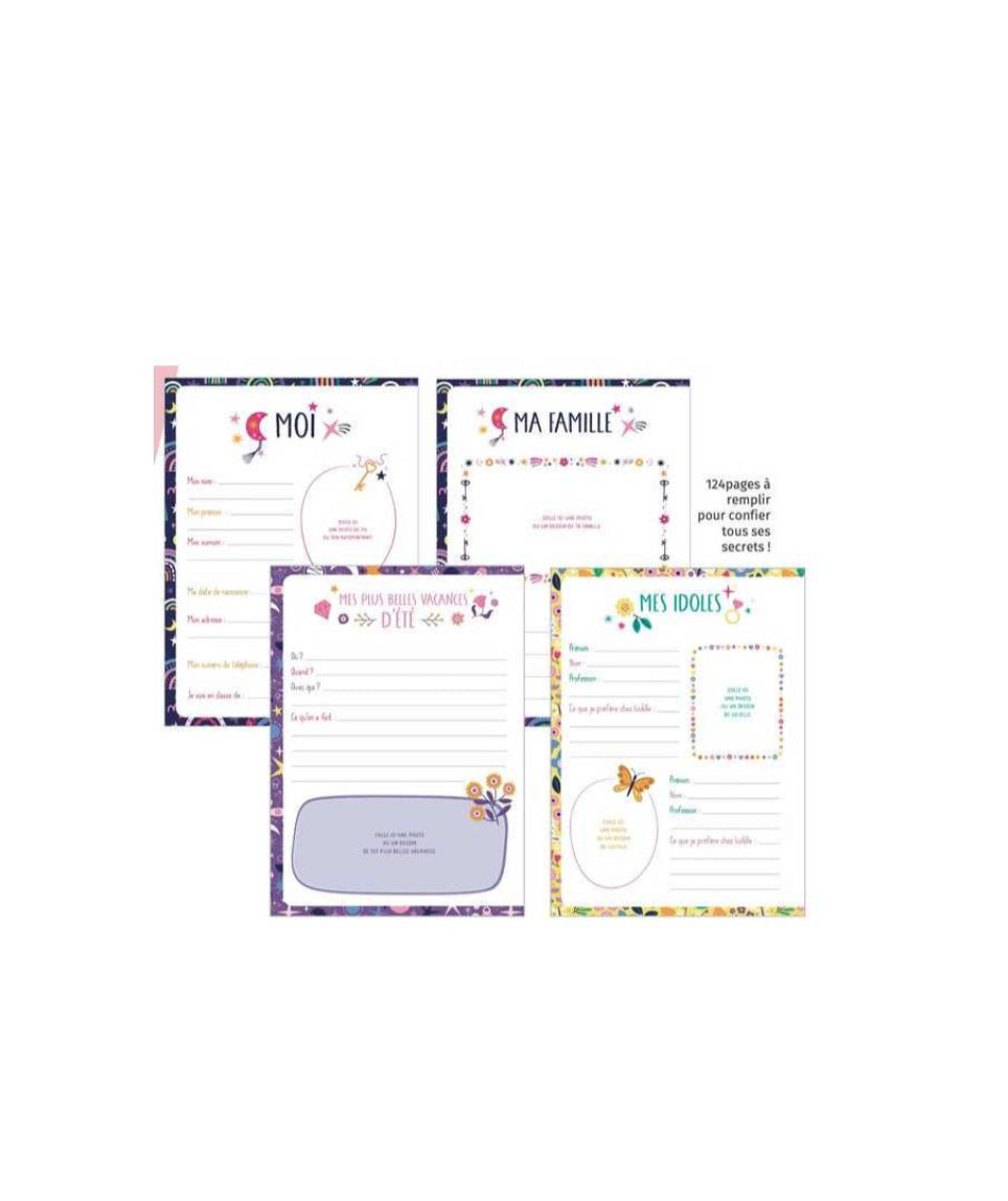 Mon carnet secret - Bijoux Porte-Bonheur - Auzou