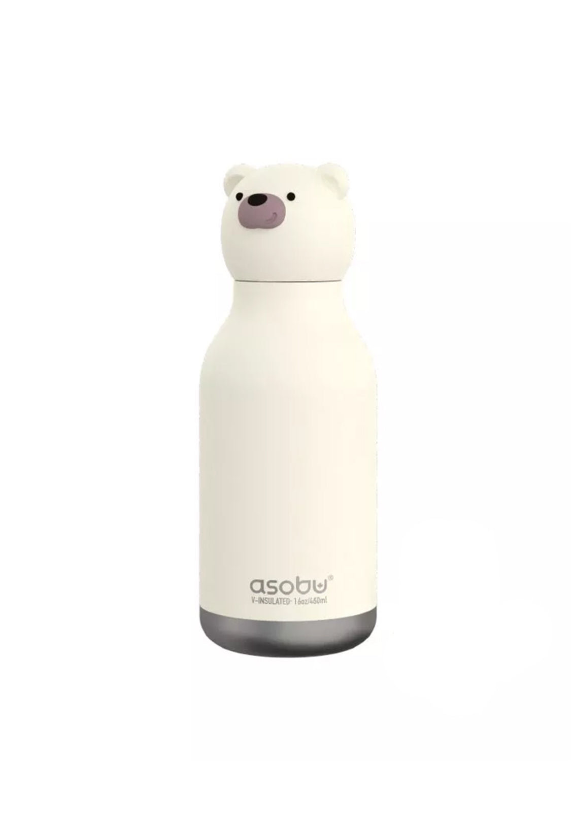 Gourde isotherme 460Ml - Ours polaire - Asobu