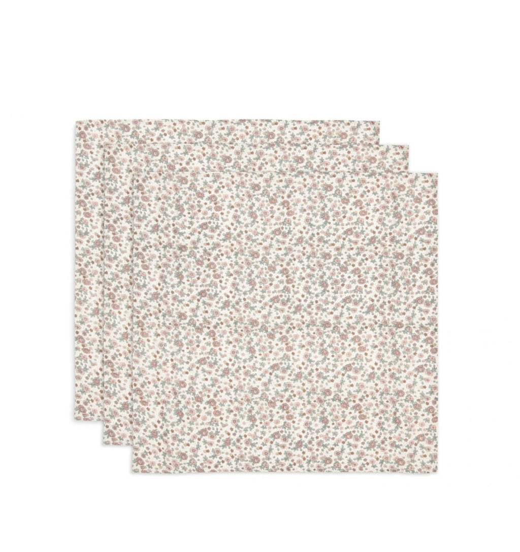 Langes gaze de coton X3 -  70x70 cm - Flower Fairies