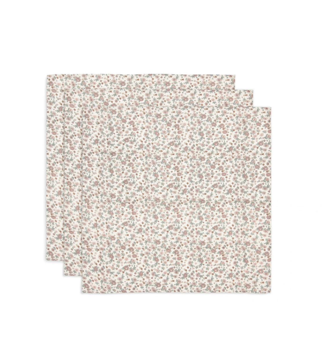 Langes gaze de coton X3 -  70x70 cm - Flower Fairies