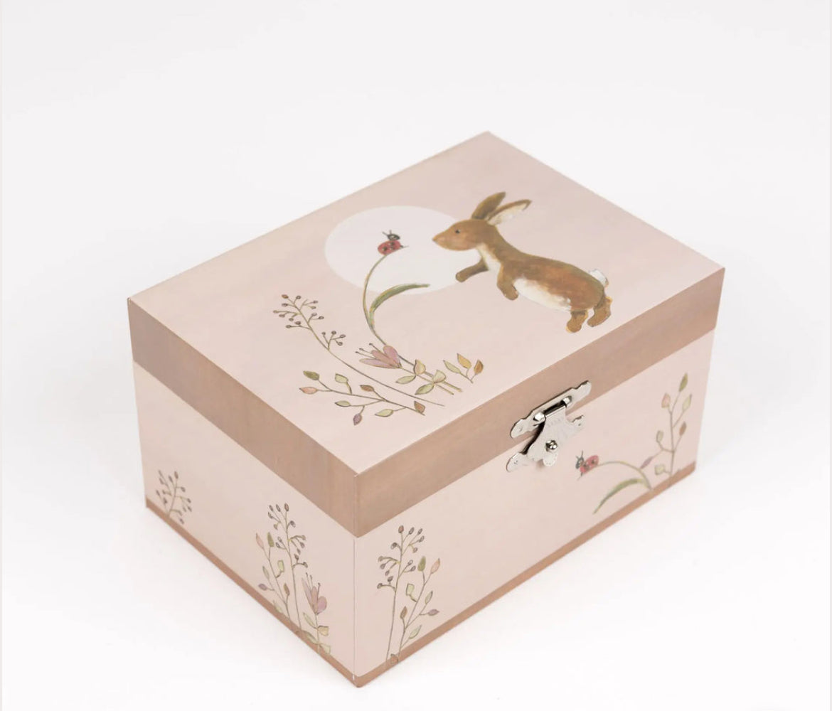 Boite à bijoux musicale - Lapin et coccinelle - Egmont Toys