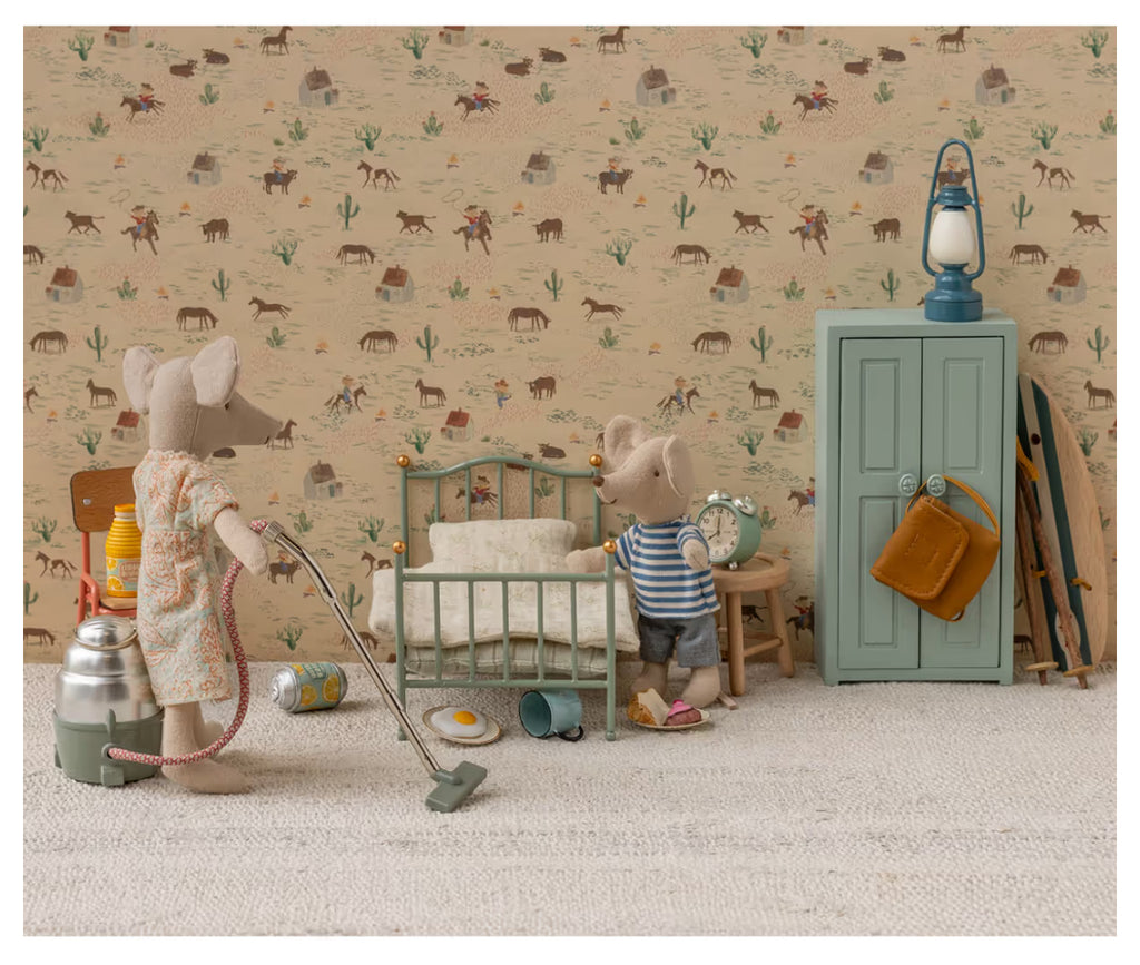 Lit vintage en métal - Menthe - Maileg