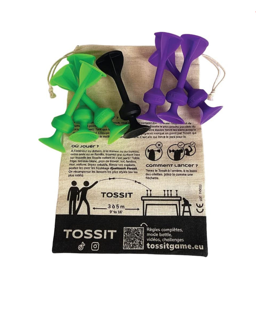 Jeu de fléchettes - Violet & Vert -  Tossit