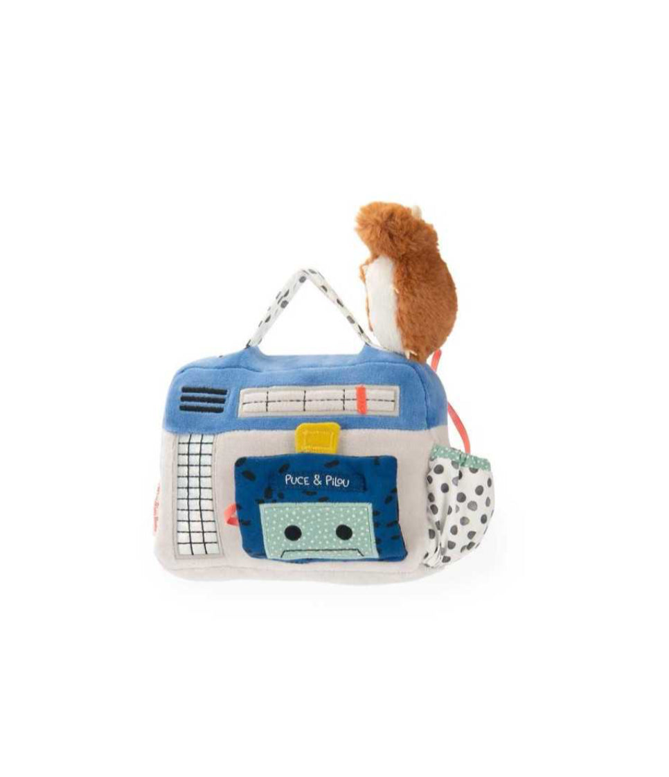 Peluche musicale radio - Puce & Pilou -  Moulin Roty