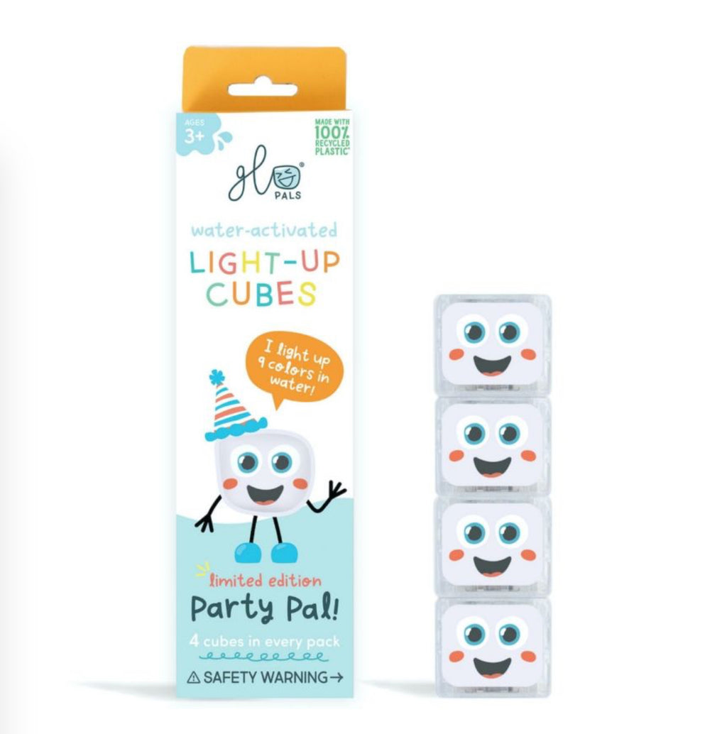 Lot de 4 cubes lumineux - Multicolore - Glo Pals