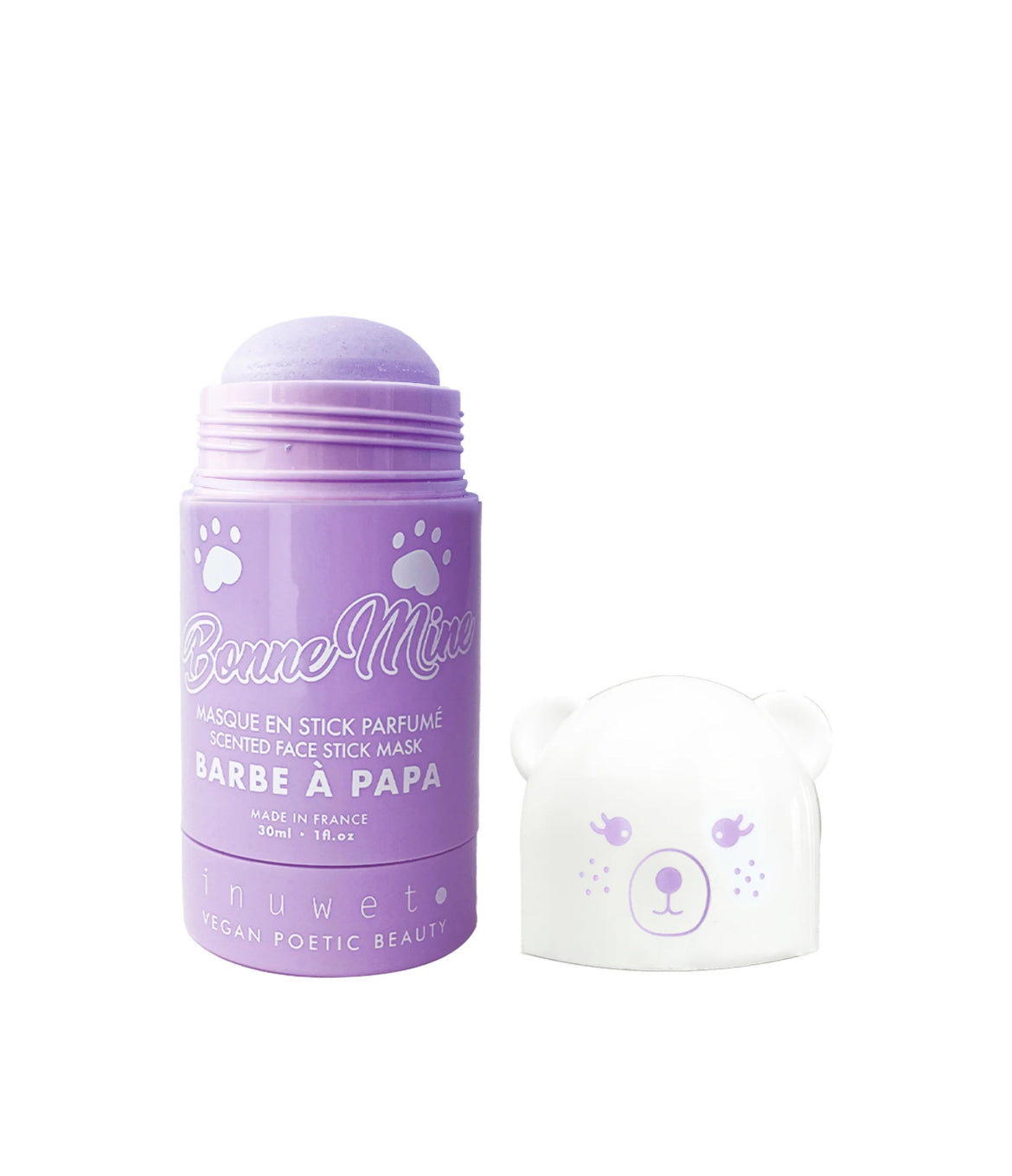 Masque visage Bonne mine - Barbe à Papa - Inuwet