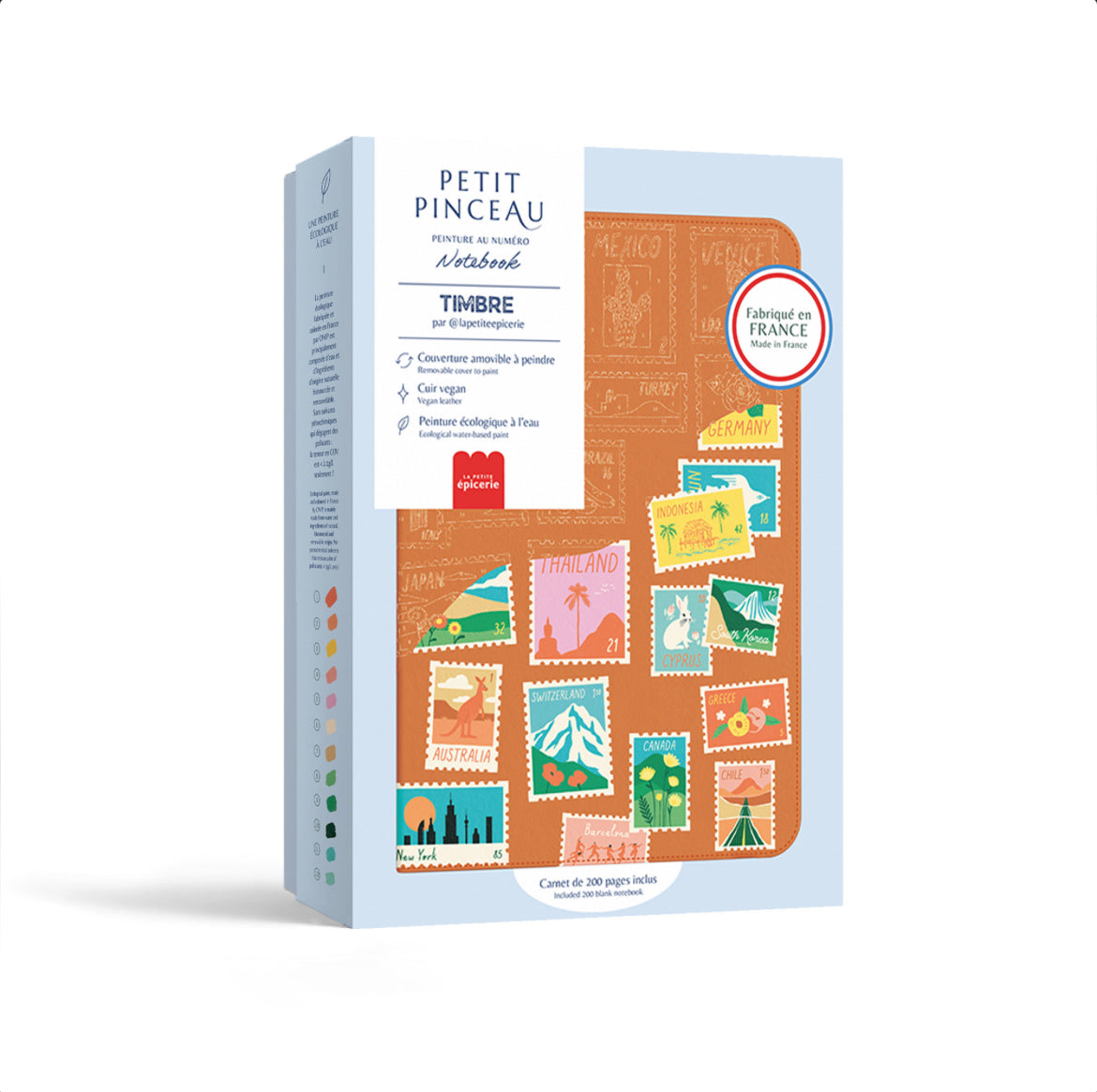 Notebook à peindre - Travel Book -  La Petite Epicerie