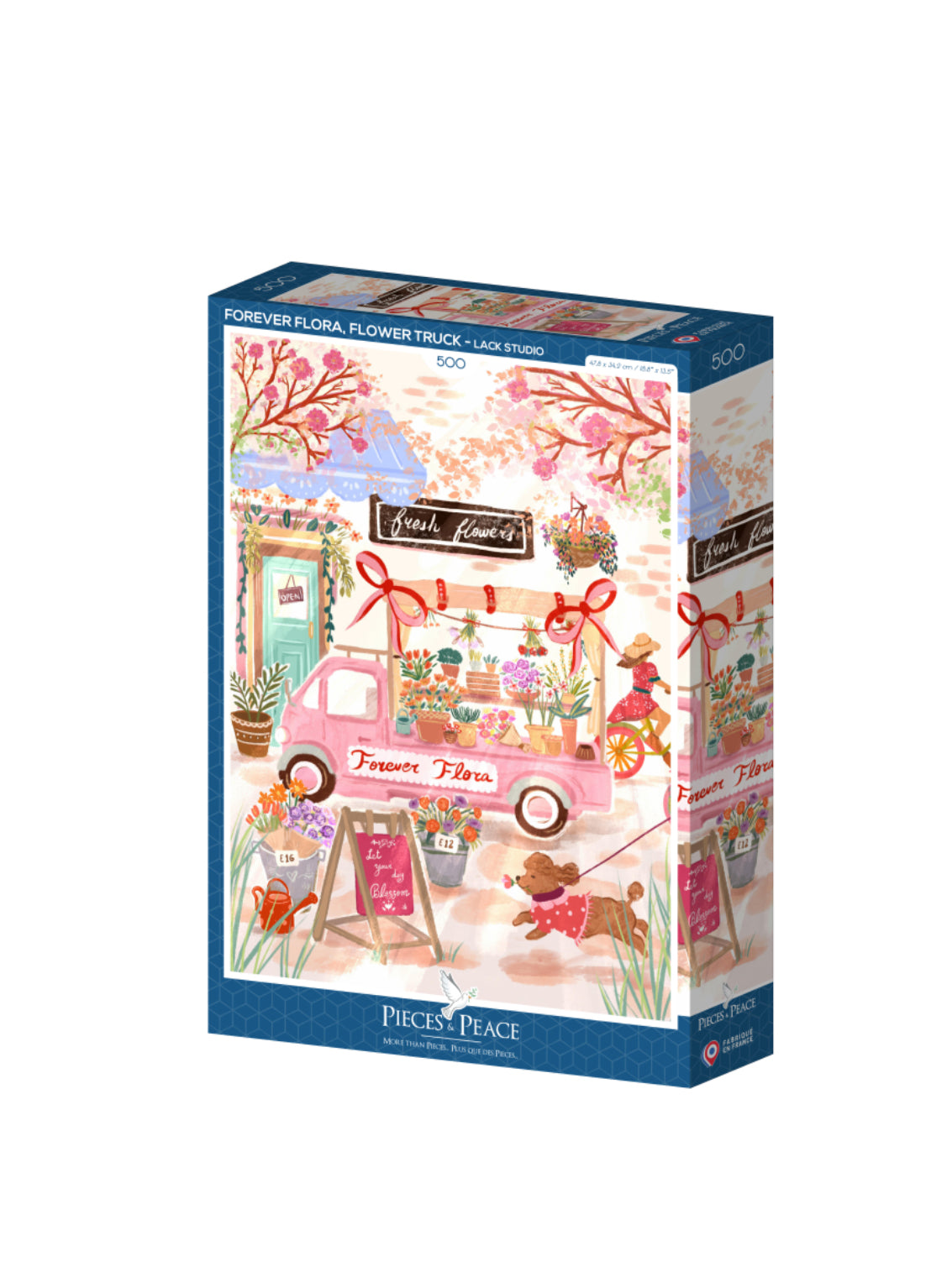 Puzzle 500 pièces - Forever Flora - Pieces & Peace
