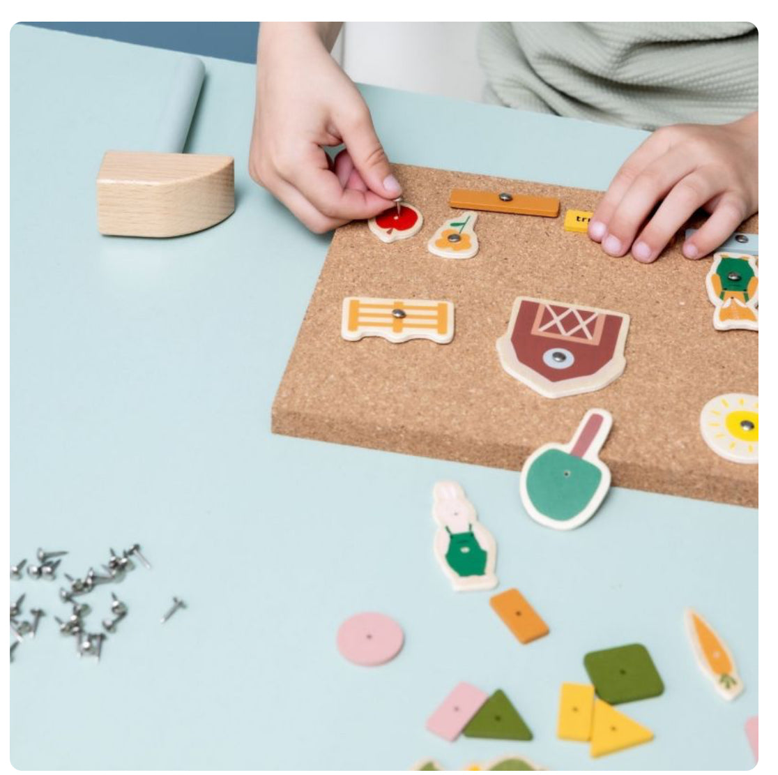 Jeu de clous - Ferme - Trixie