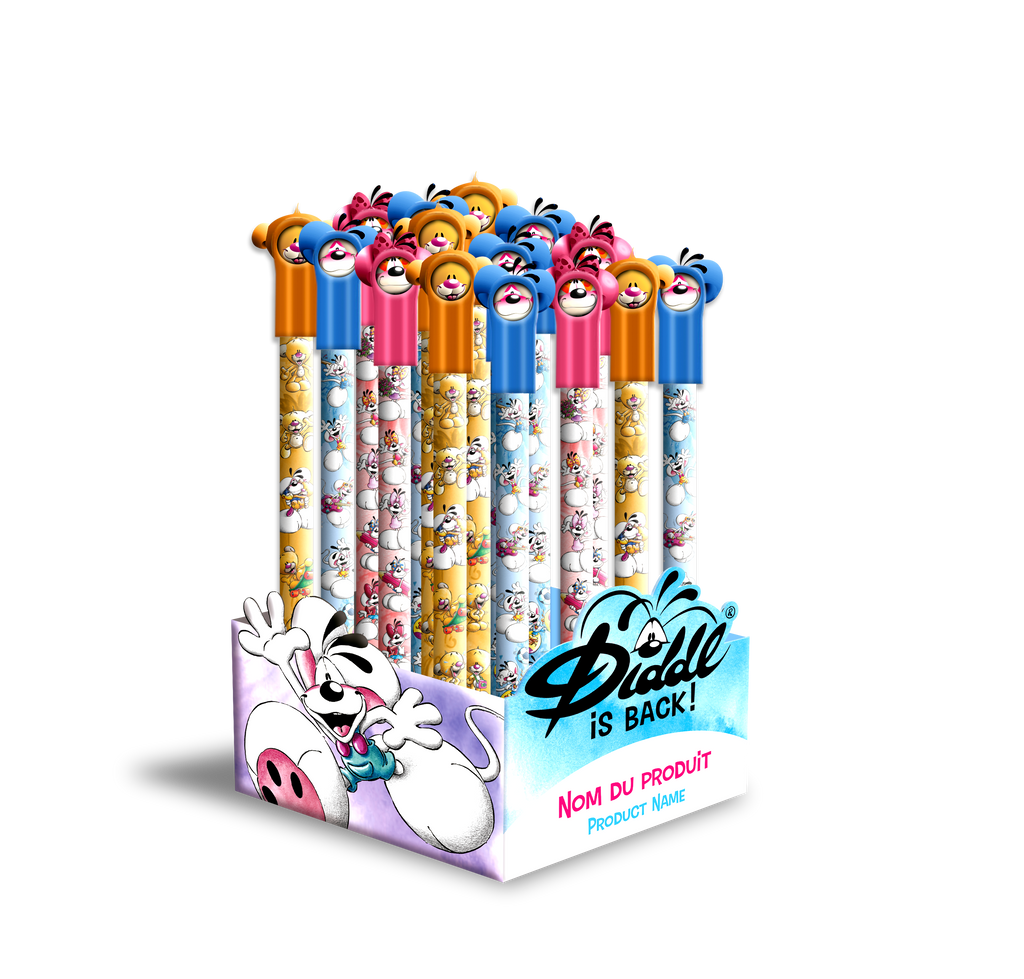 Stylo - twist effaçable - Diddl