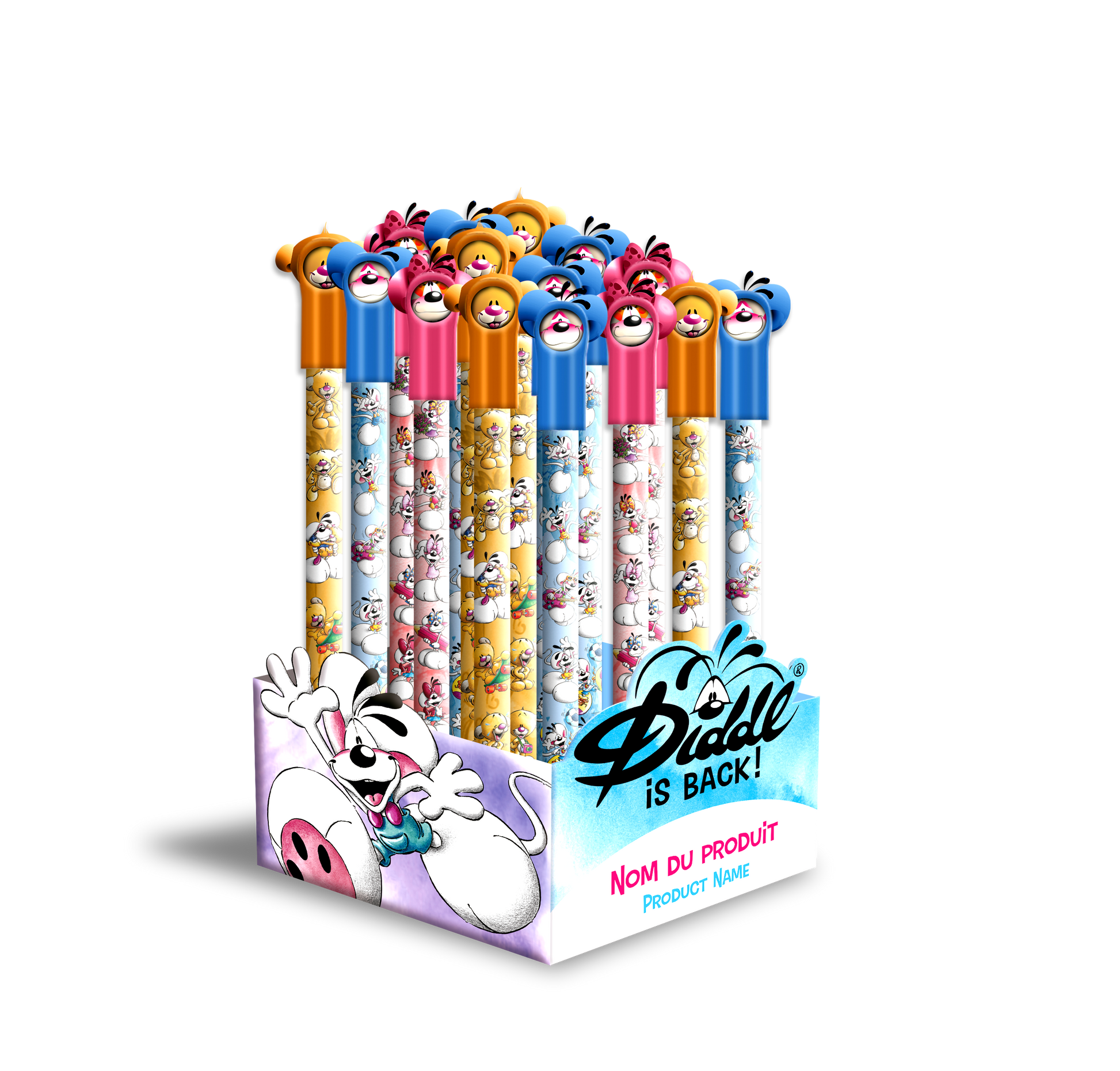 Stylo - twist effaçable - Diddl