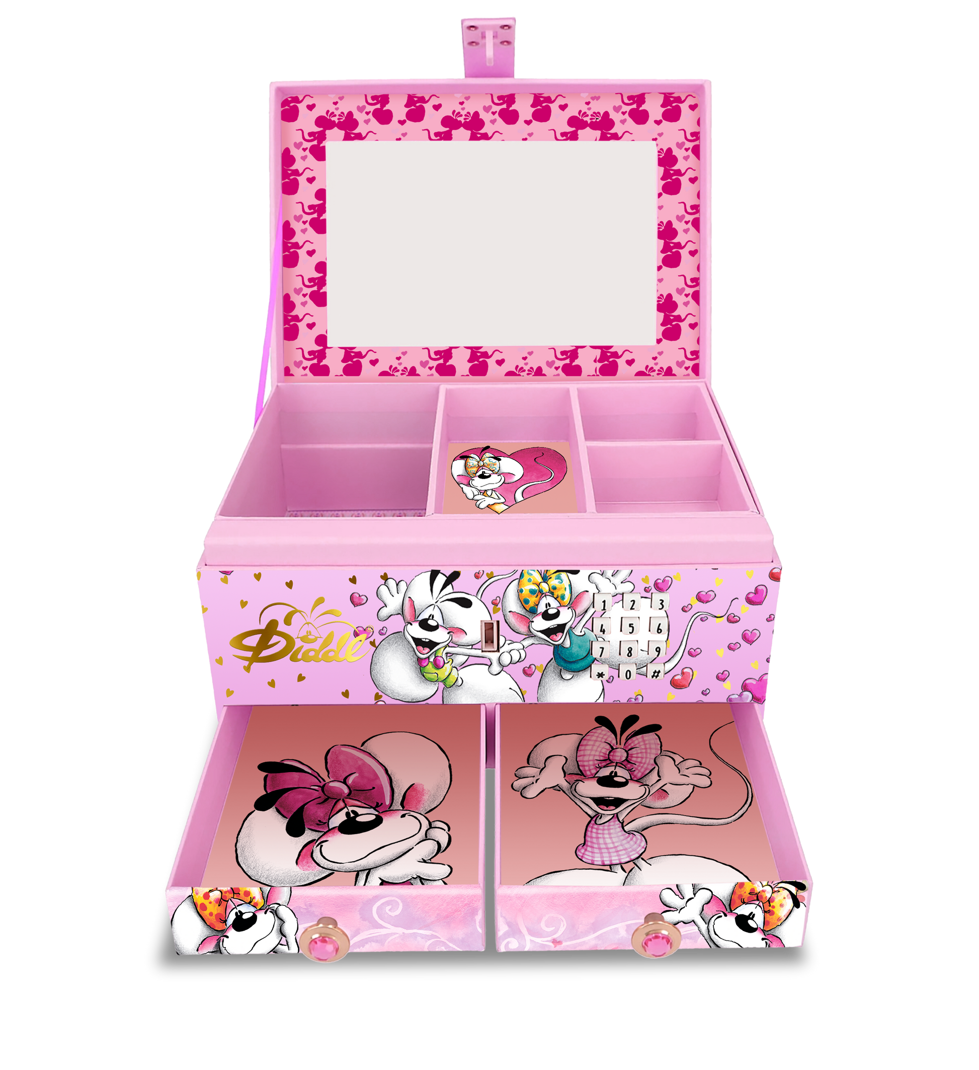 Coffre à bijoux - Diddl